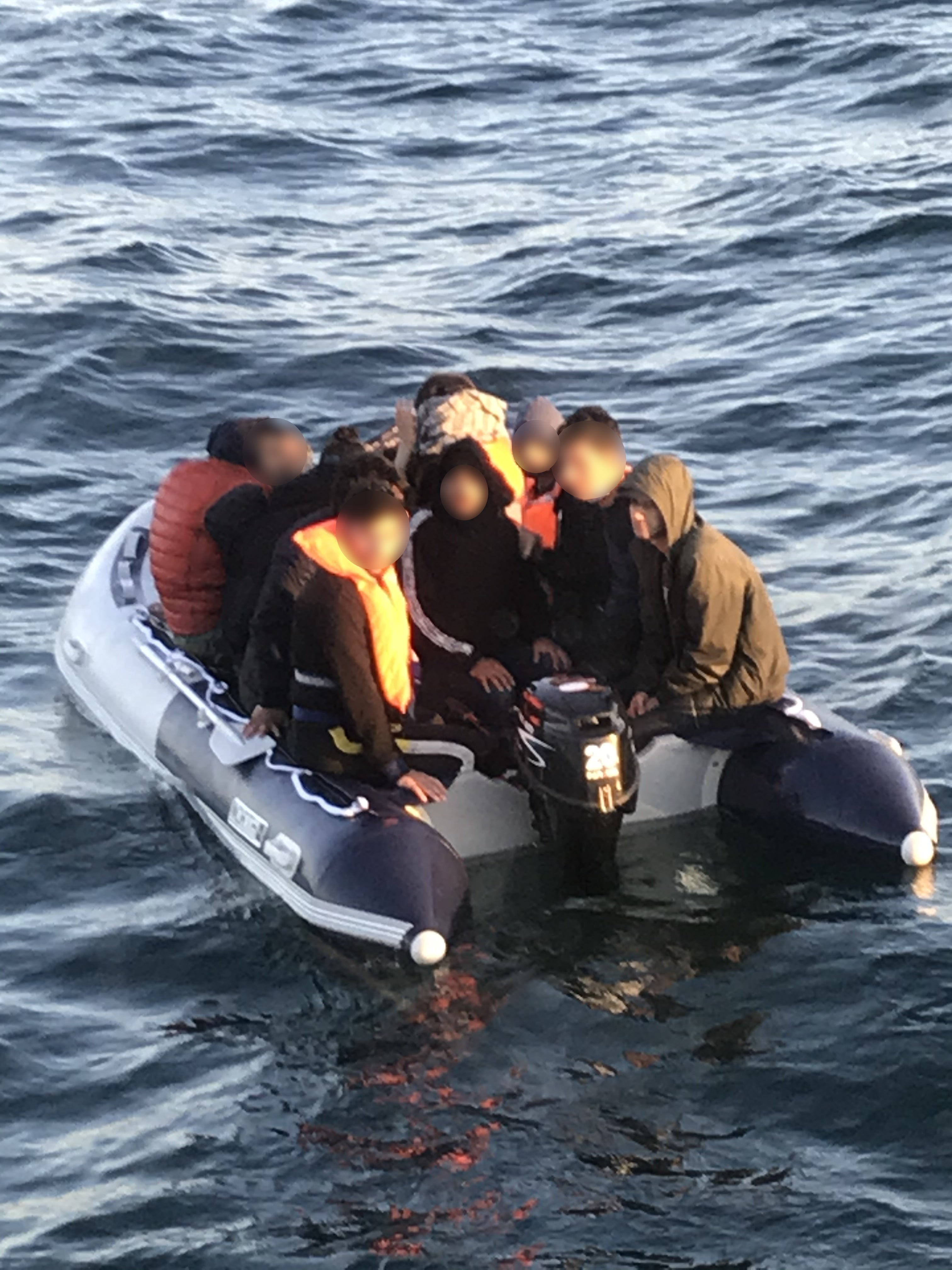 Border Force staff took photos and videos – seen here of acquitted asylum seeker Nima Bari – in order to capture asylum seekers steering dinghies, even though they had committed no crime