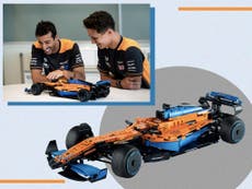 Lego’s McLaren F1 car is a detailed replica of this year’s model – and it’s out and ready to race now