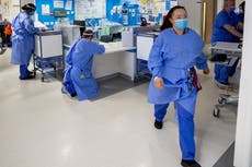 NHS staff told to maintain isolation and testing measures despite end of Covid restrictions