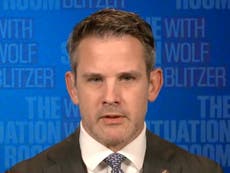 Trump’s 2020 election lies could lead to civil war, warns Adam Kinzinger