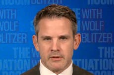 Trump’s 2020 election lies could lead to civil war, warns Adam Kinzinger