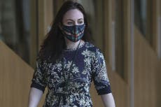 Kate Forbes first member of Scottish cabinet to take maternity leave