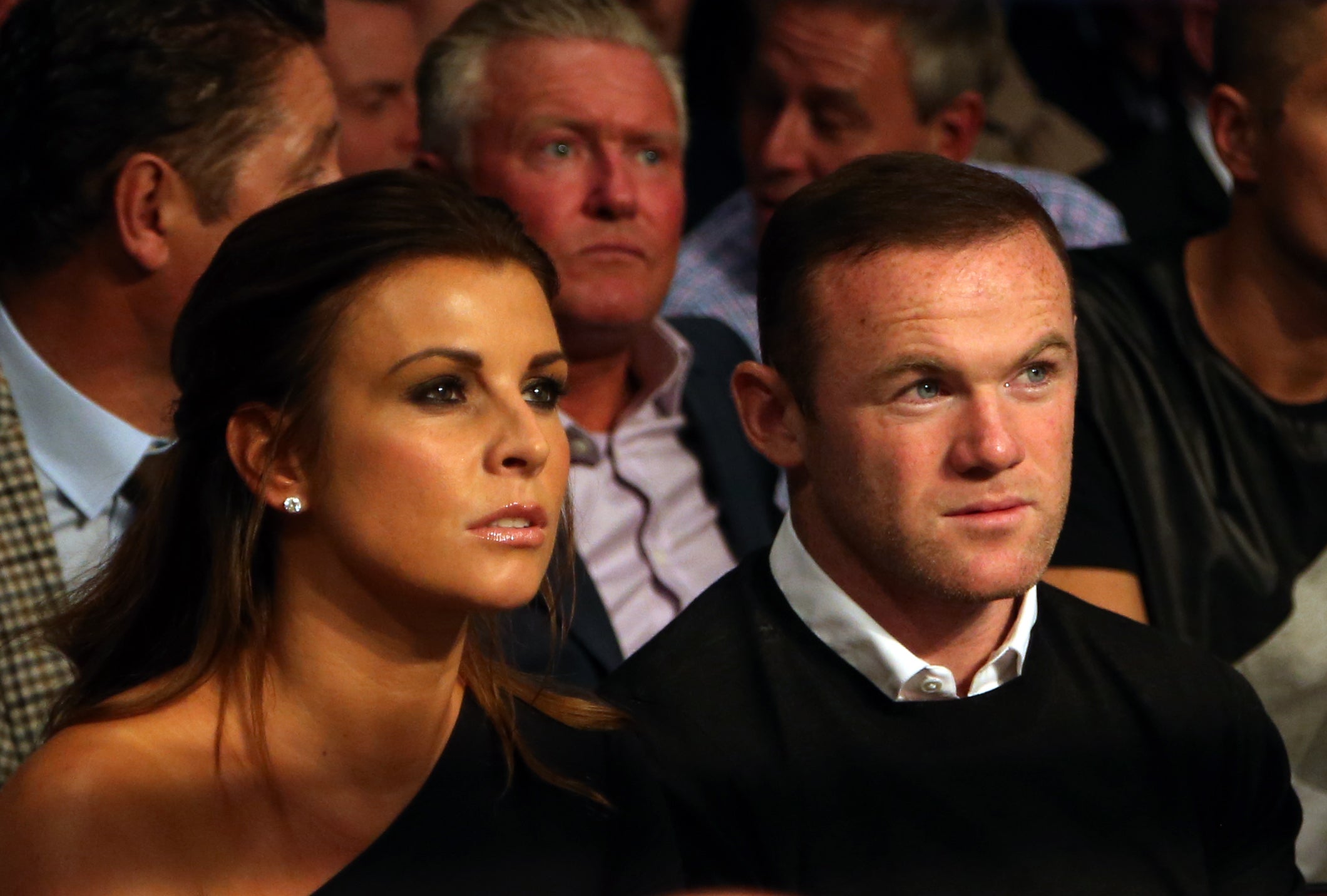 Coleen Rooney and her husband Wayne