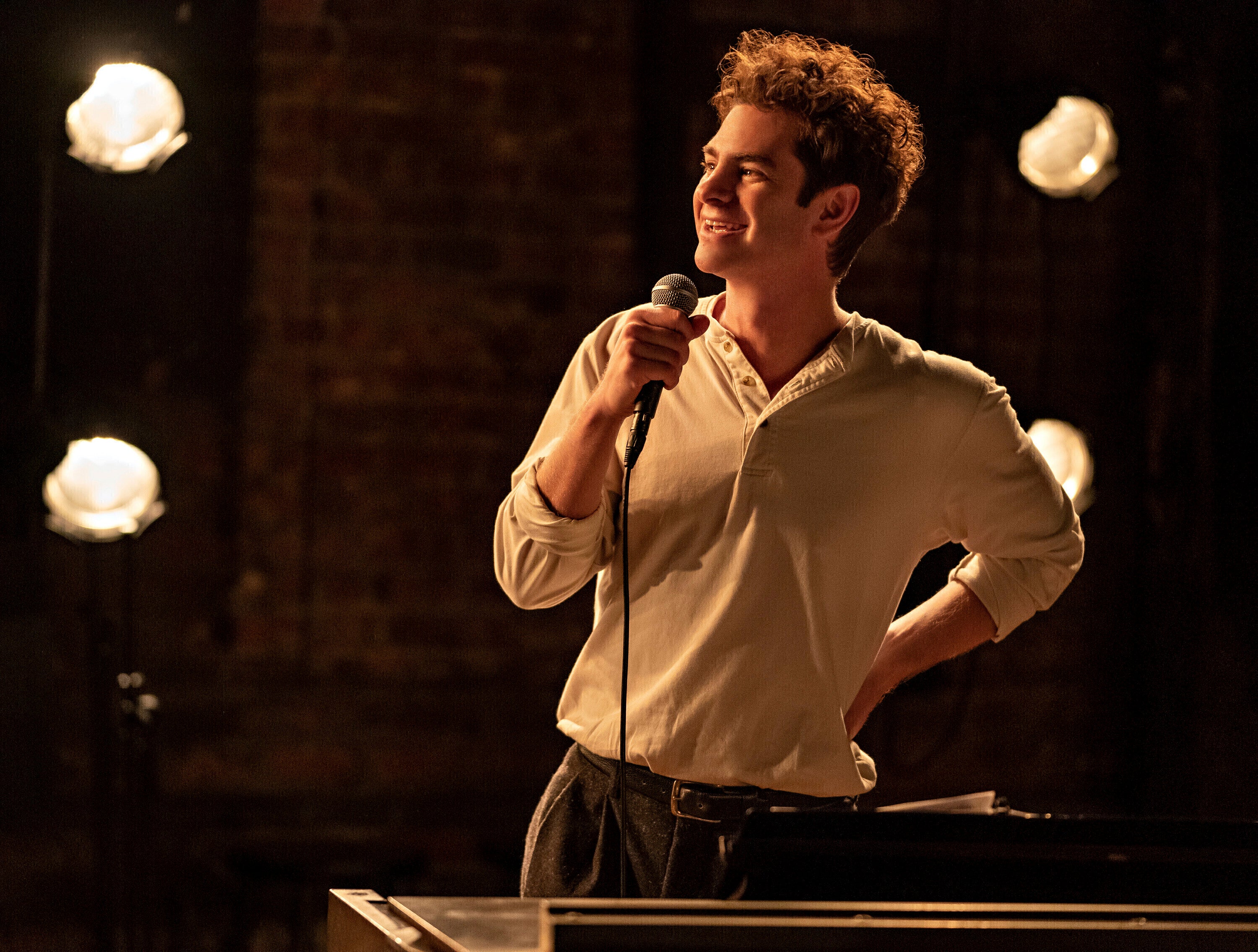 Andrew Garfield in Tick, tick...BOOM!