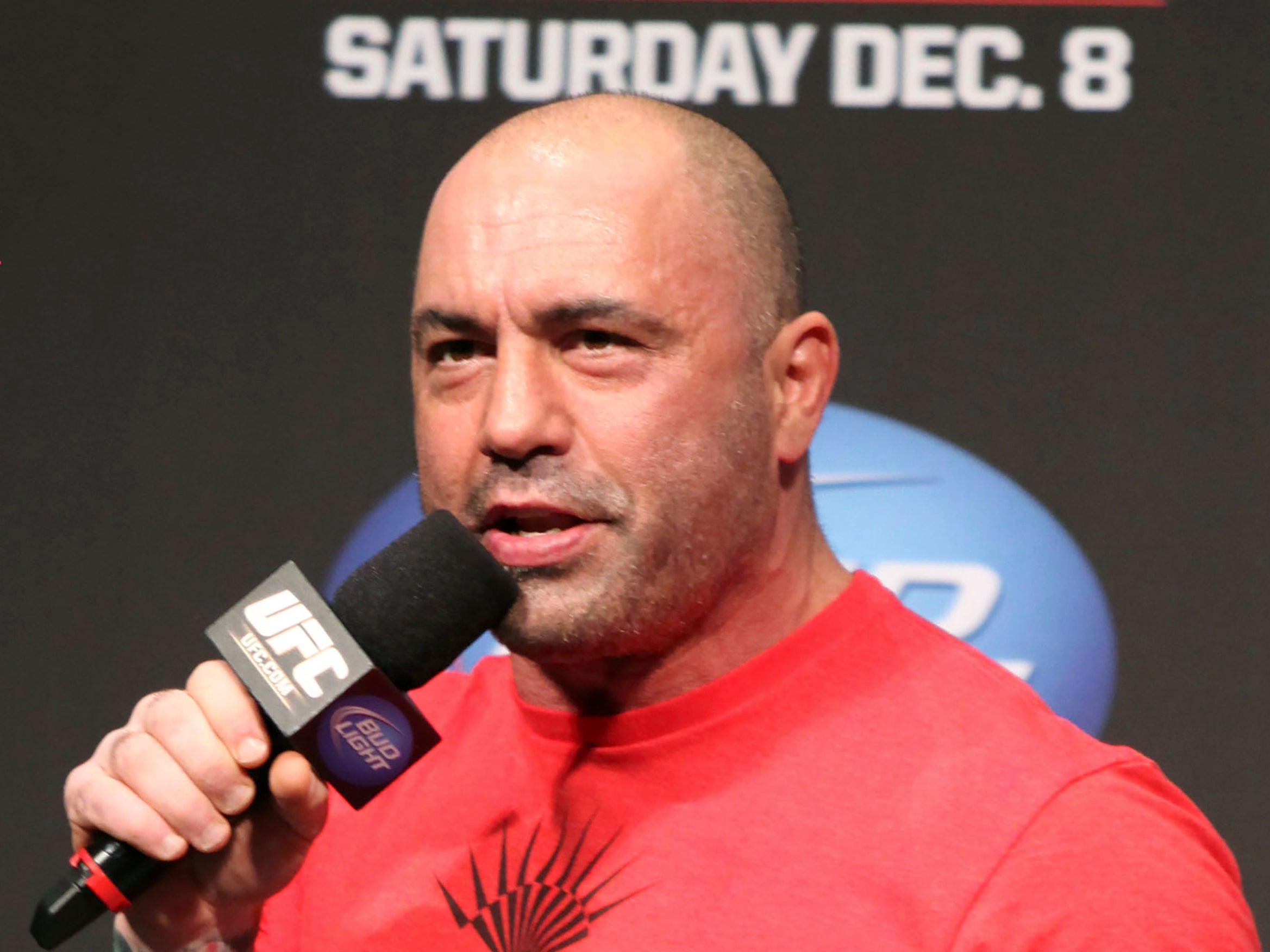 Joe Rogan pictured in 2012