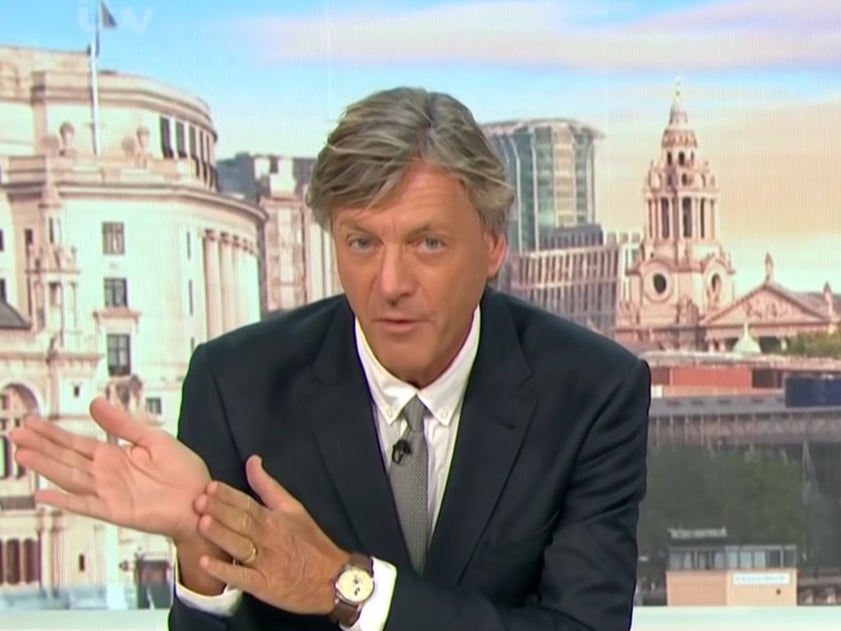 Richard Madeley on ‘Good Morning Britain'