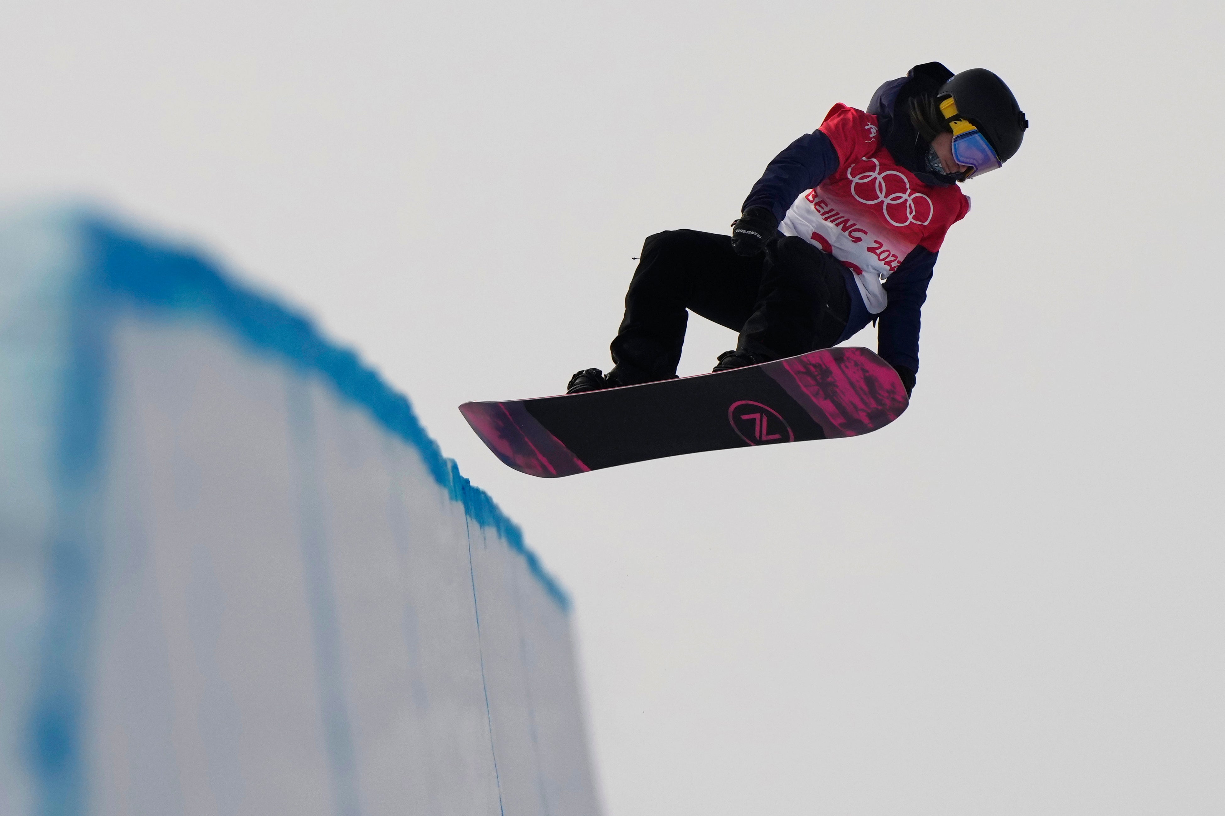 APTOPIX Beijing Olympics Snowboarding