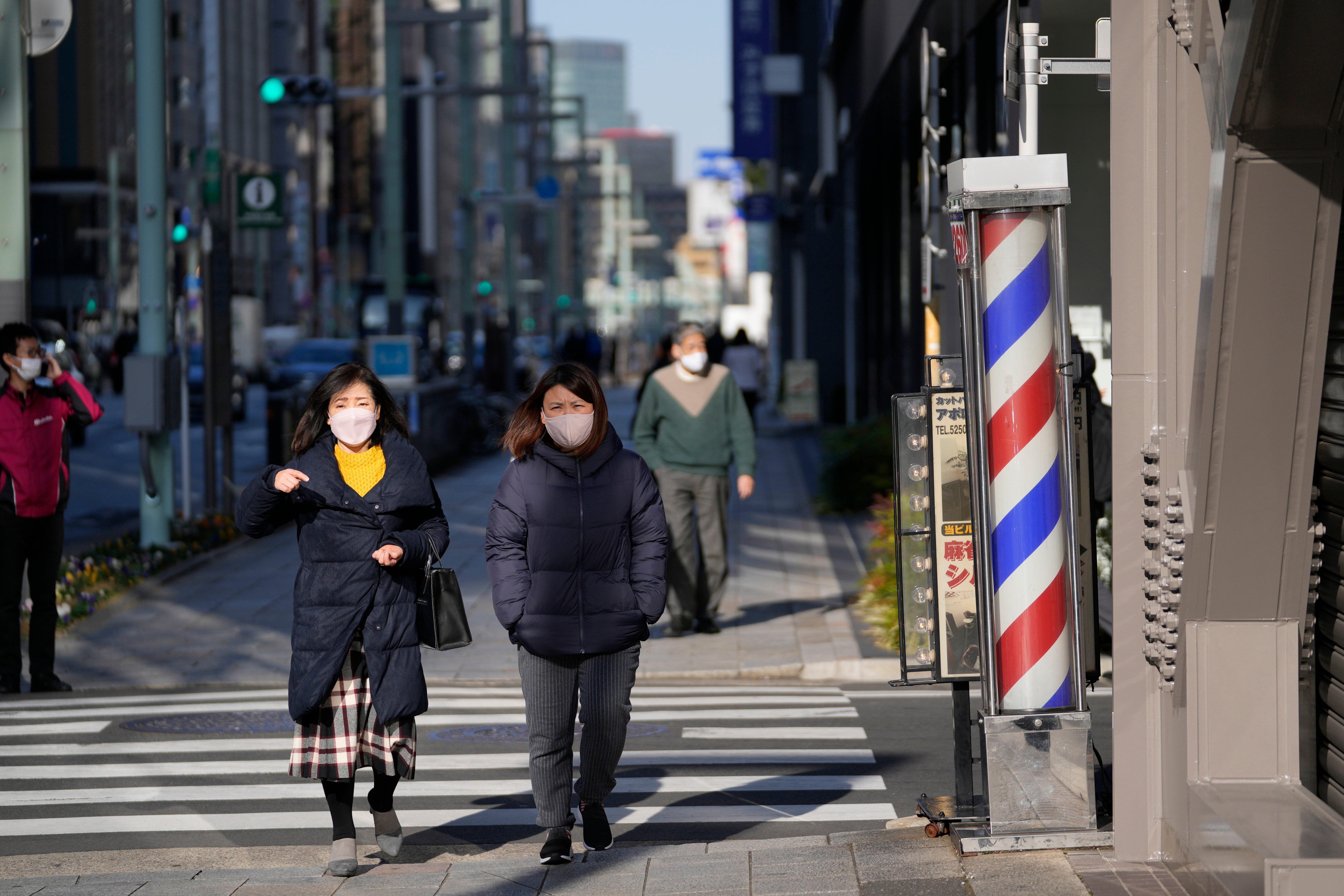 Virus Outbreak Japan Daily Life