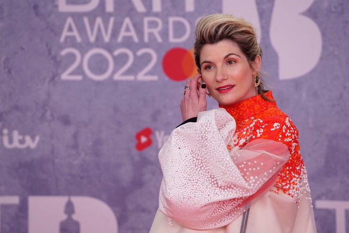 Jodie Whittaker reveals pregnancy at the Brit Awards 2022
