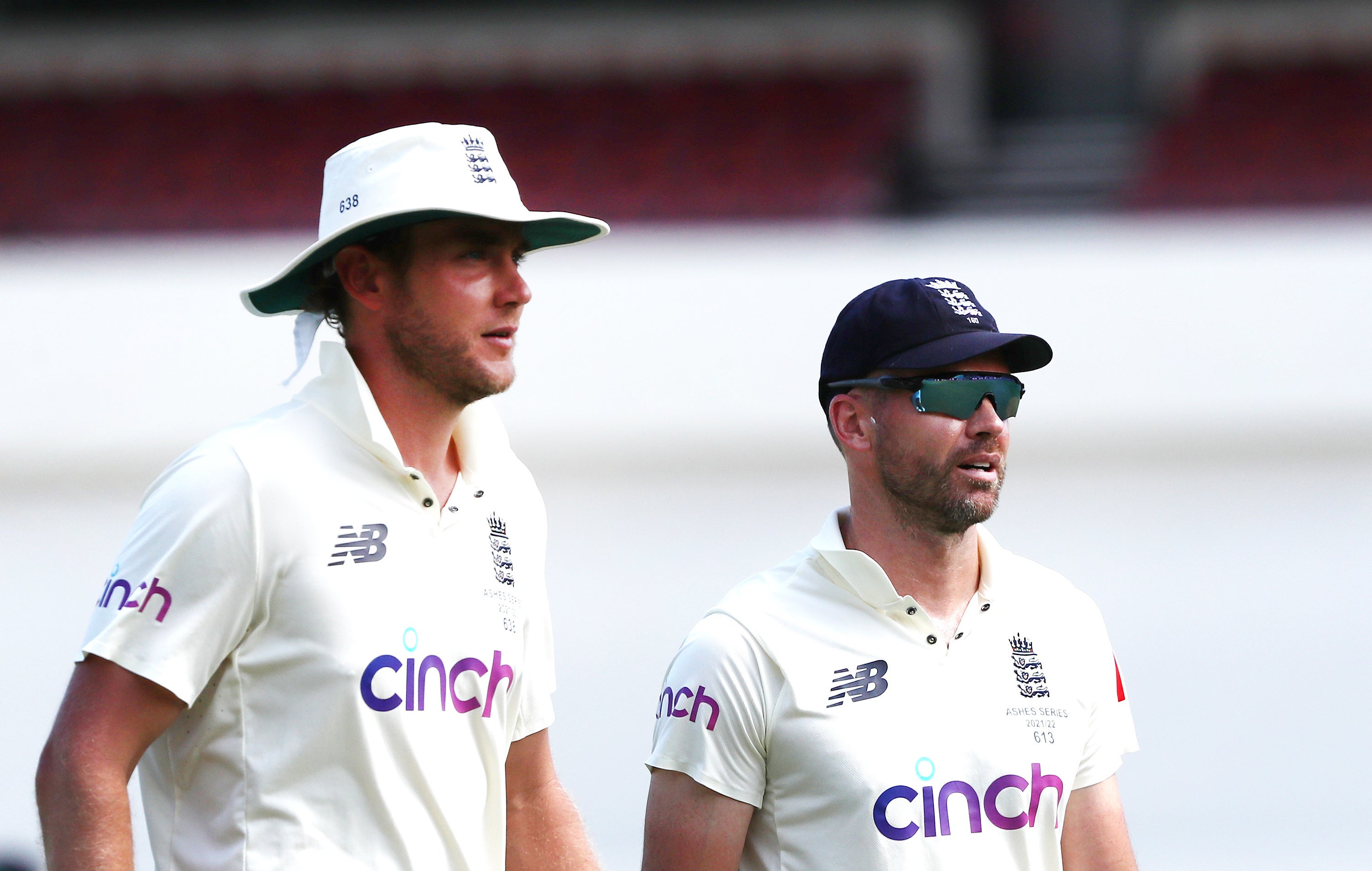 James Anderson and Stuart Broad have been urged to get ‘fired up’ for the summer (Jason O’Brien/PA).