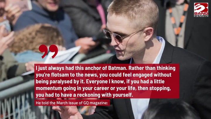 Robert Pattinson says ‘The Batman’ was an ‘anchor’ during coronavirus pandemic