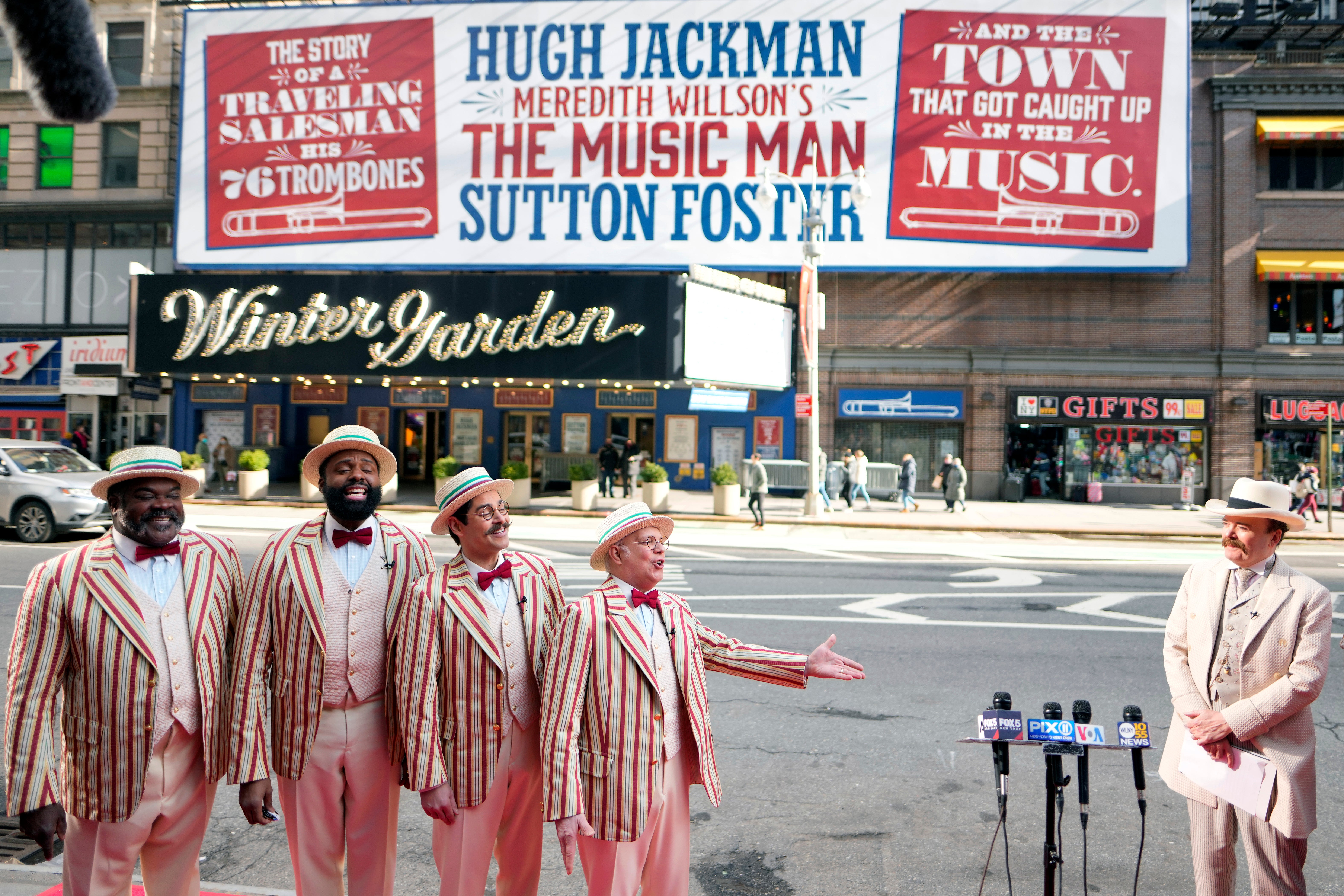 "The Music Man" Young Cast Members Photo Call