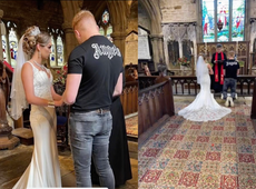 Groom criticised for dressing in jeans and T-shirt for his wedding: ‘Did he not know he was getting married?’