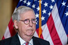 Trump launches fresh attack on ‘pawn’ Mitch McConnell and calls for new GOP Senate leader