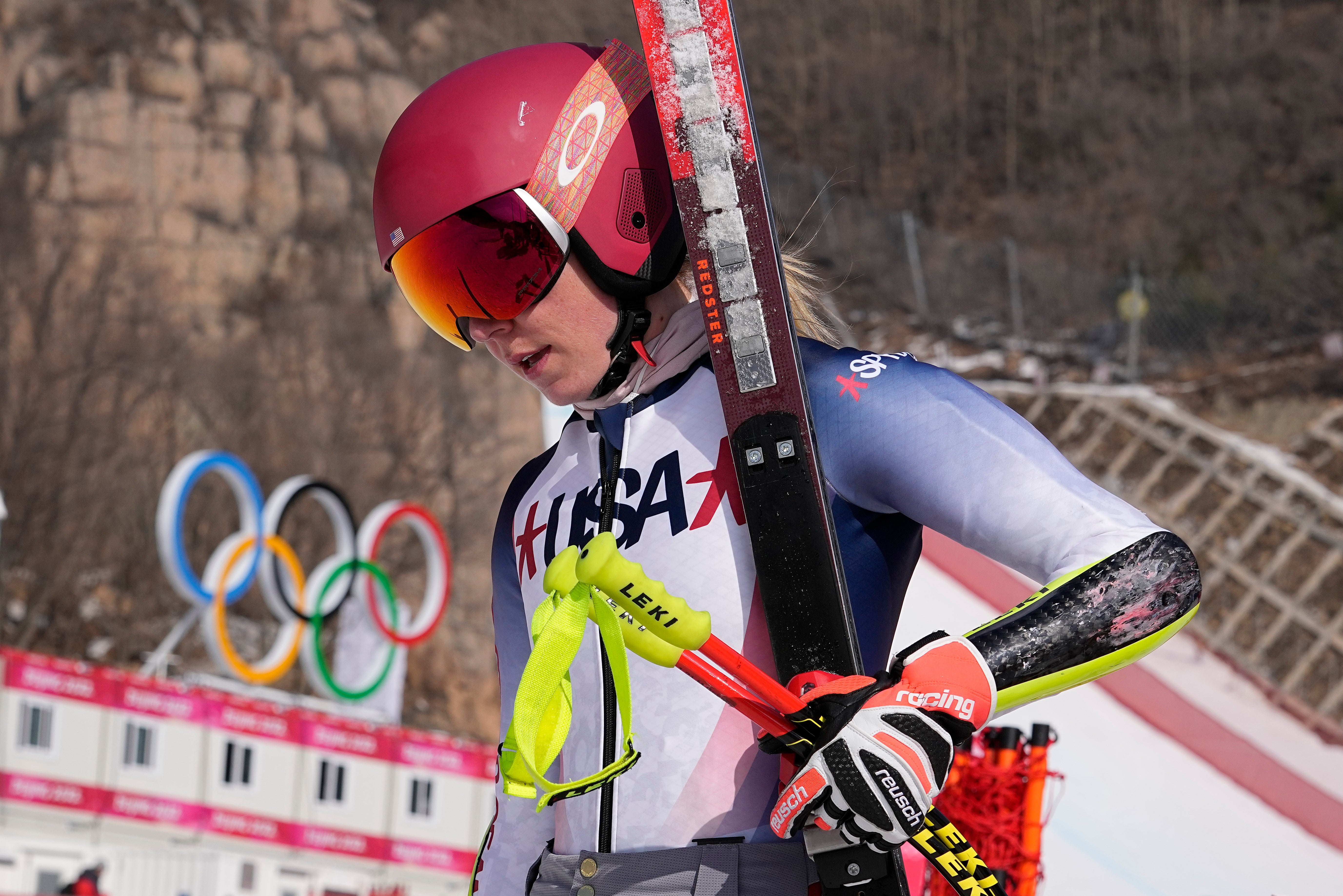 APTOPIX Beijing Olympics Alpine Skiing