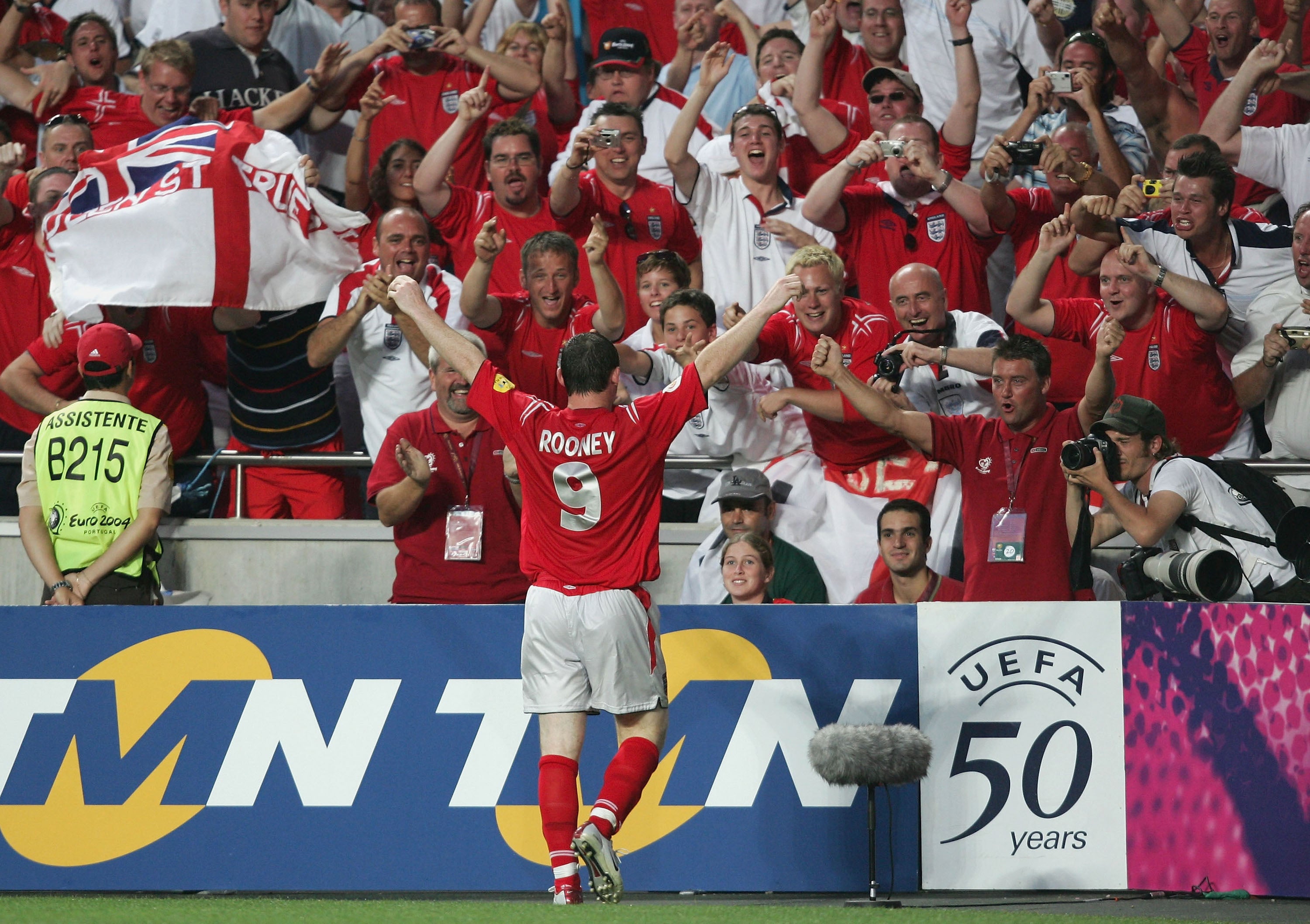 Rooney became a household name after a thrilling performance at Euro 2004