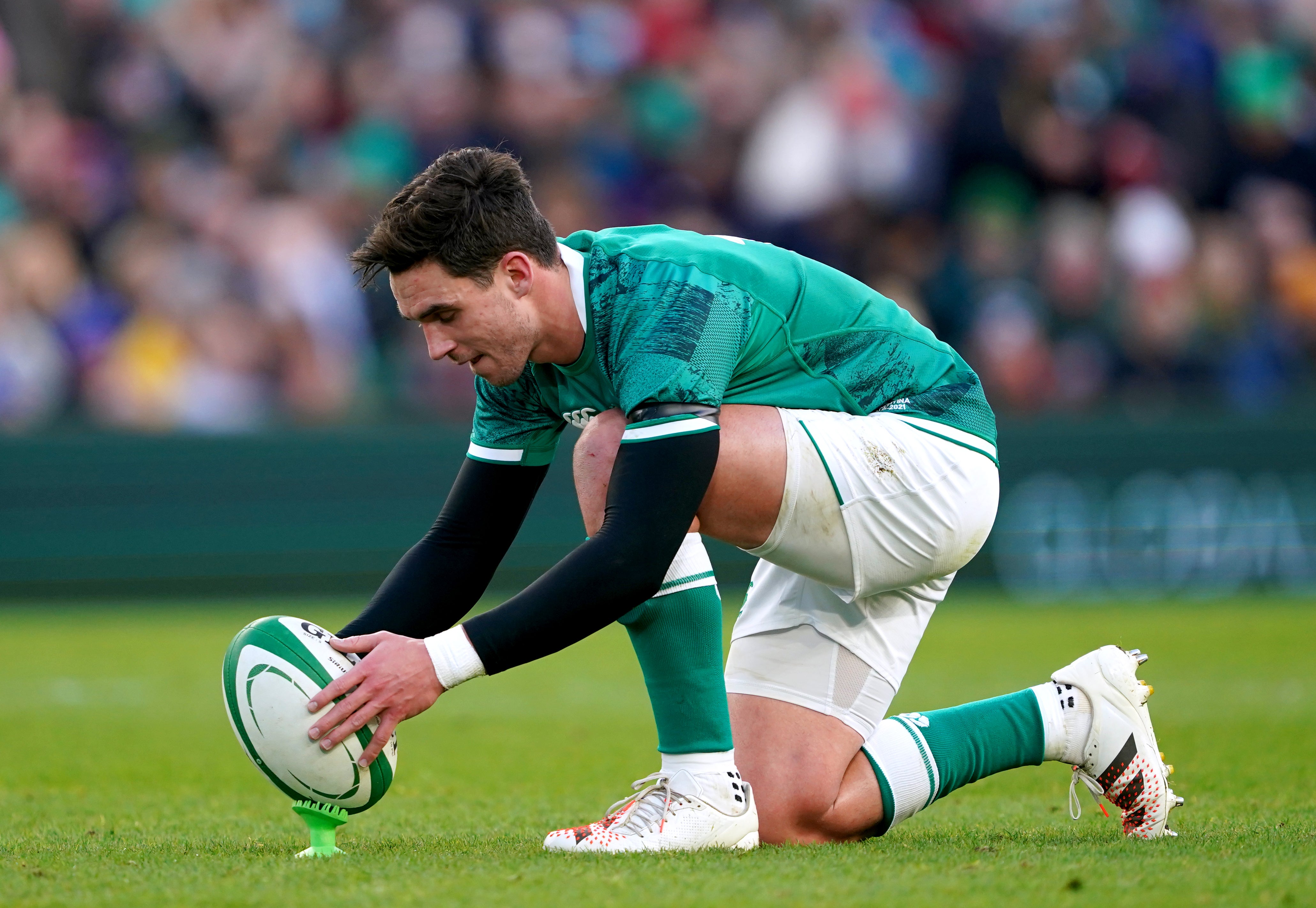 Ireland’s Joey Carbery is poised for his first Six Nations start (Brian Lawless/PA)