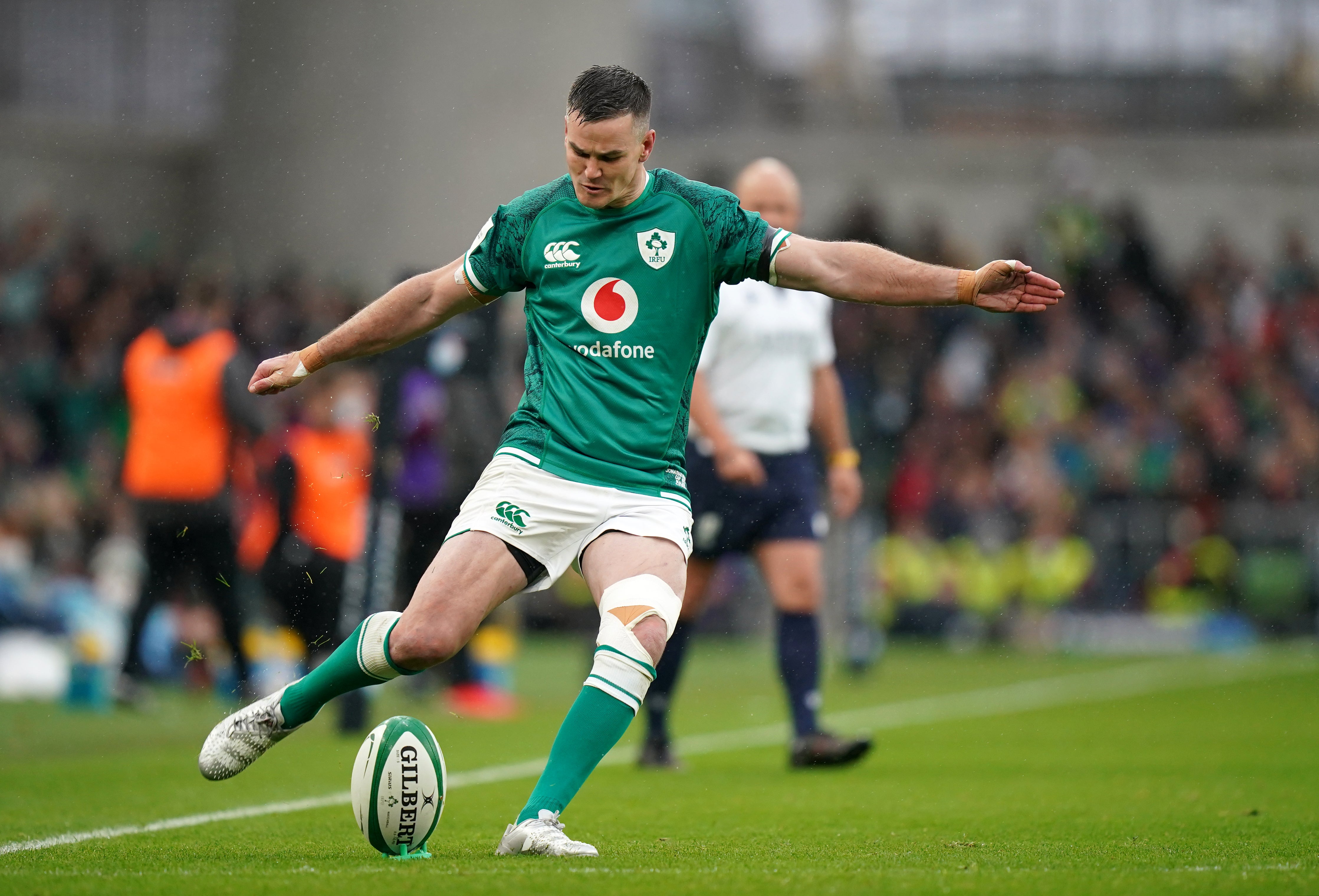 Ireland captain Johnny Sexton has a hamstring issue (Niall Carson/PA)