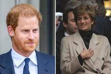 Prince Harry says woman with ‘powers’ gave him message from Diana