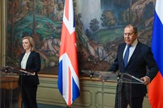 Undiplomatic: Russia’s Sergei Lavrov says Liz Truss Moscow meeting was like ‘talking to a deaf person’