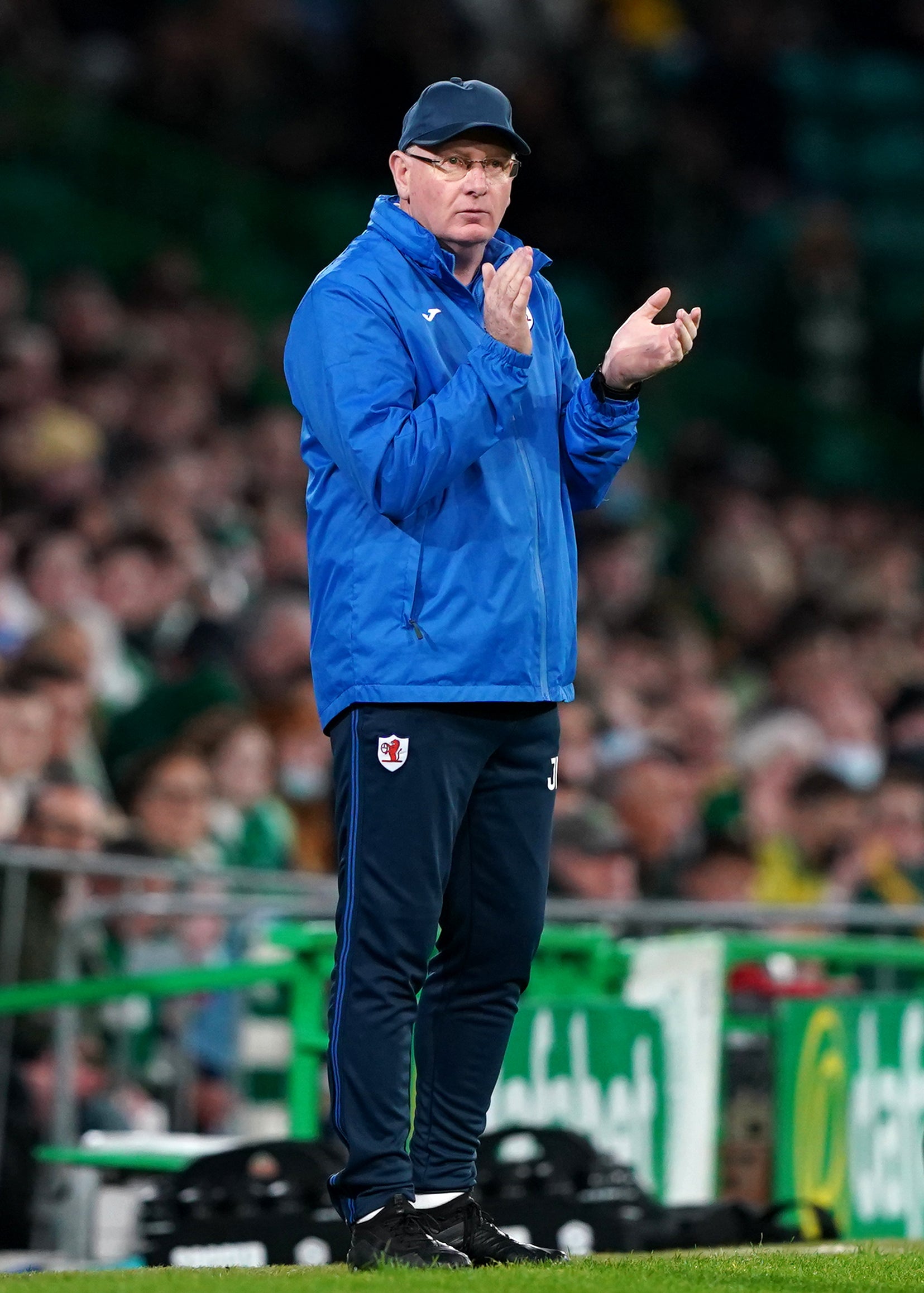 Raith Rovers manager John McGlynn (Andrew Milligan/PA)