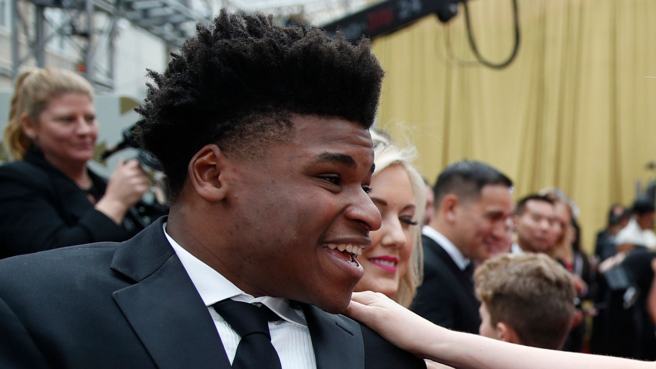 Cheer star Jerry Harris (John Locher/AP)