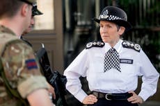 Cressida Dick news – live: Khan accused of leaving ‘void’ at Met as chief’s exit boils over into political row