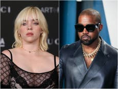 ‘Was just helping a fan’: Billie Eilish responds after Kanye West demands that she apologise to Travis Scott