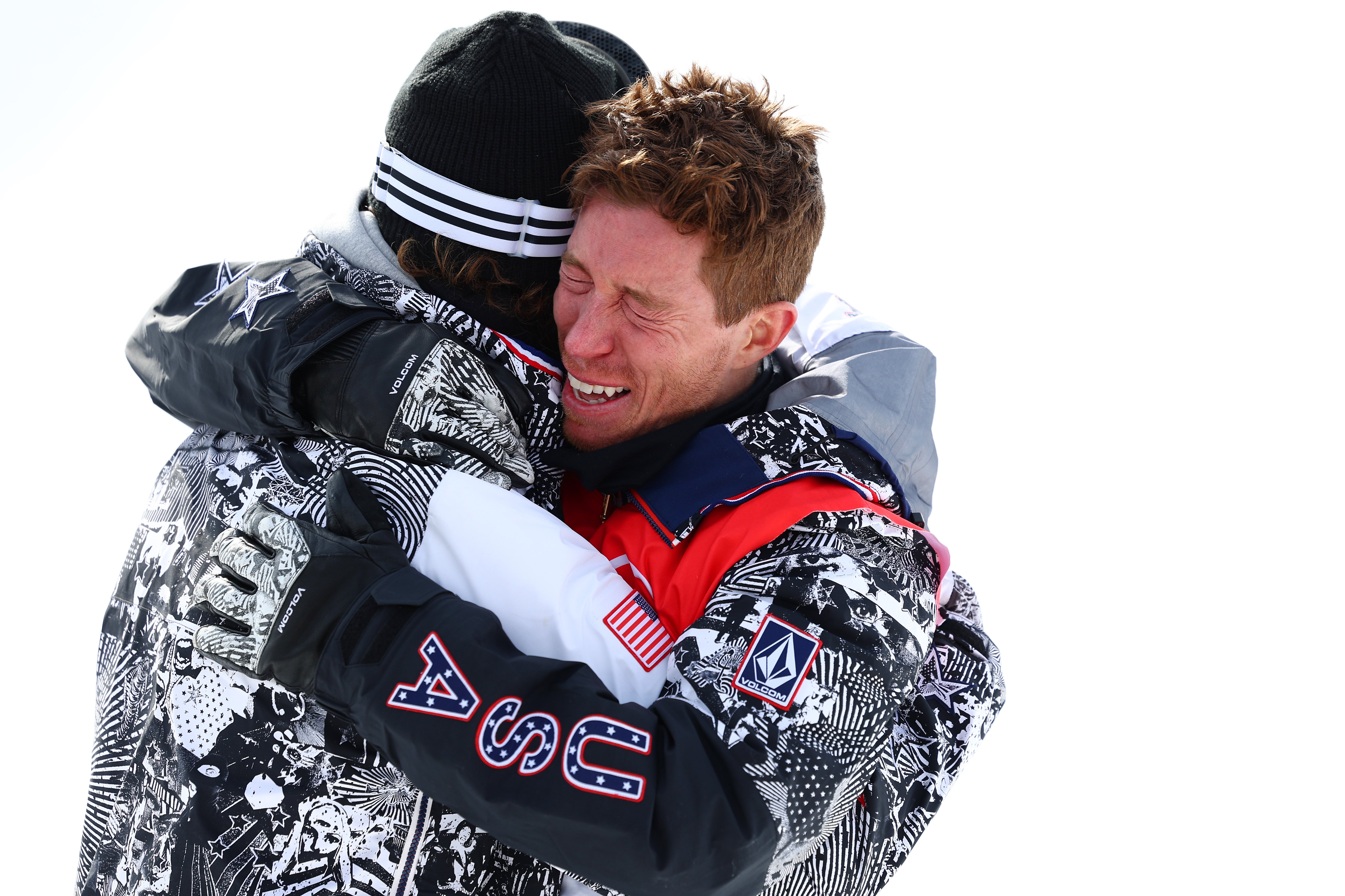 Shaun White was in tears as his Winter Olympics journey came to an end