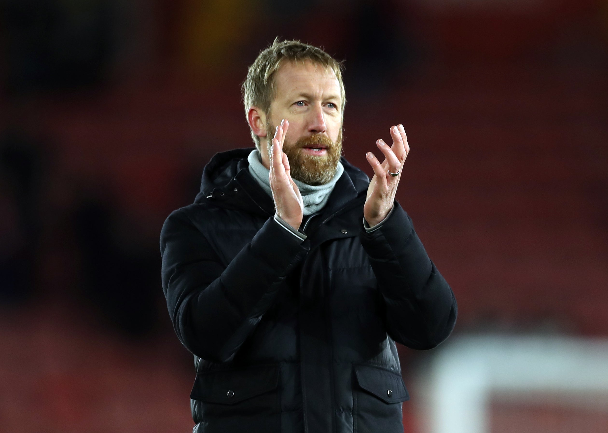 Brighton manager Graham Potter has guided his side into the top half of the table (Kieran Cleeves/PA)