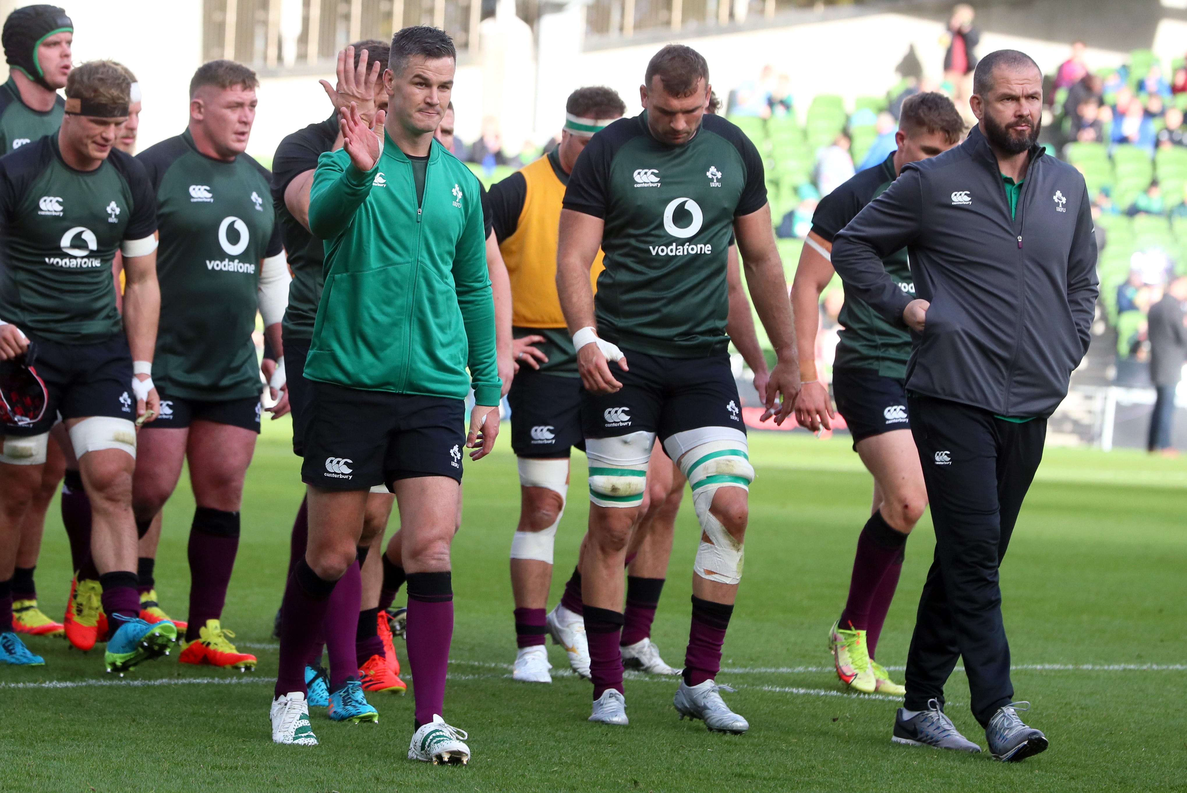 Andy Farrell is backing the pack (Brian Lawless/PA)