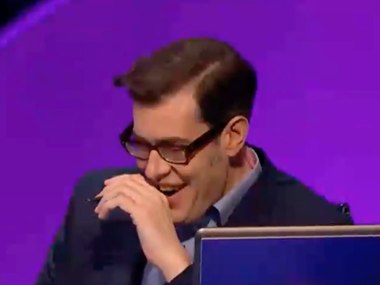 Richard Osman stifled laughter as ‘Pointless’ contestant flubs Cressida Dick’s name