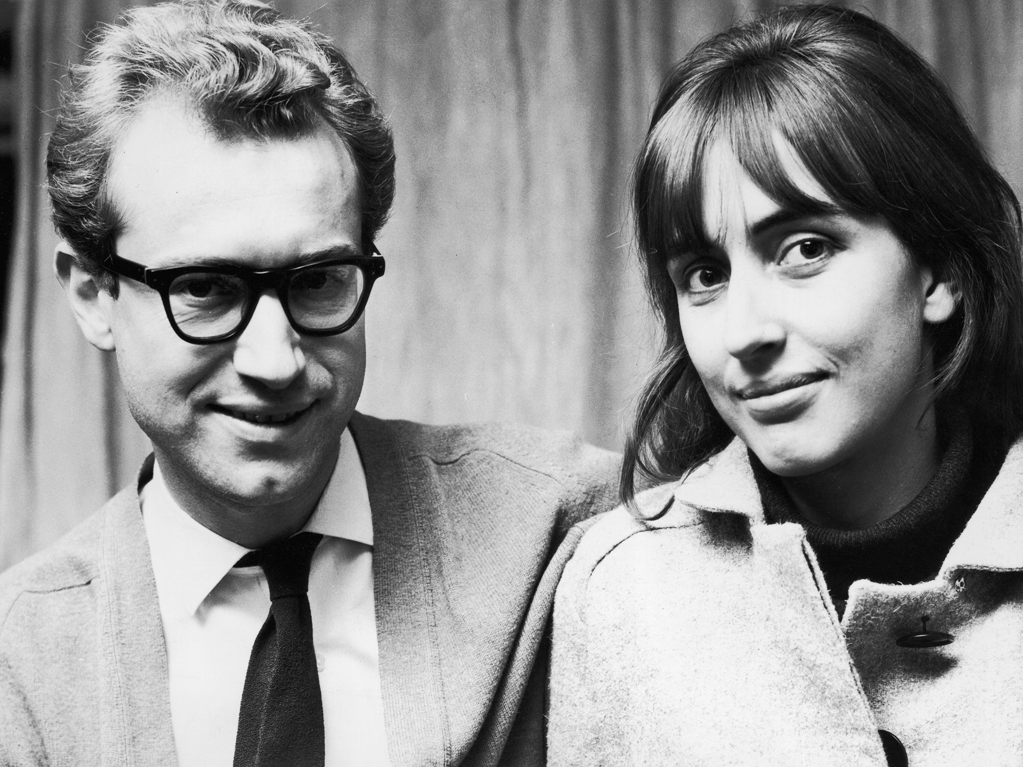 With his wife Christina Ditchbury in 1965, the year they married