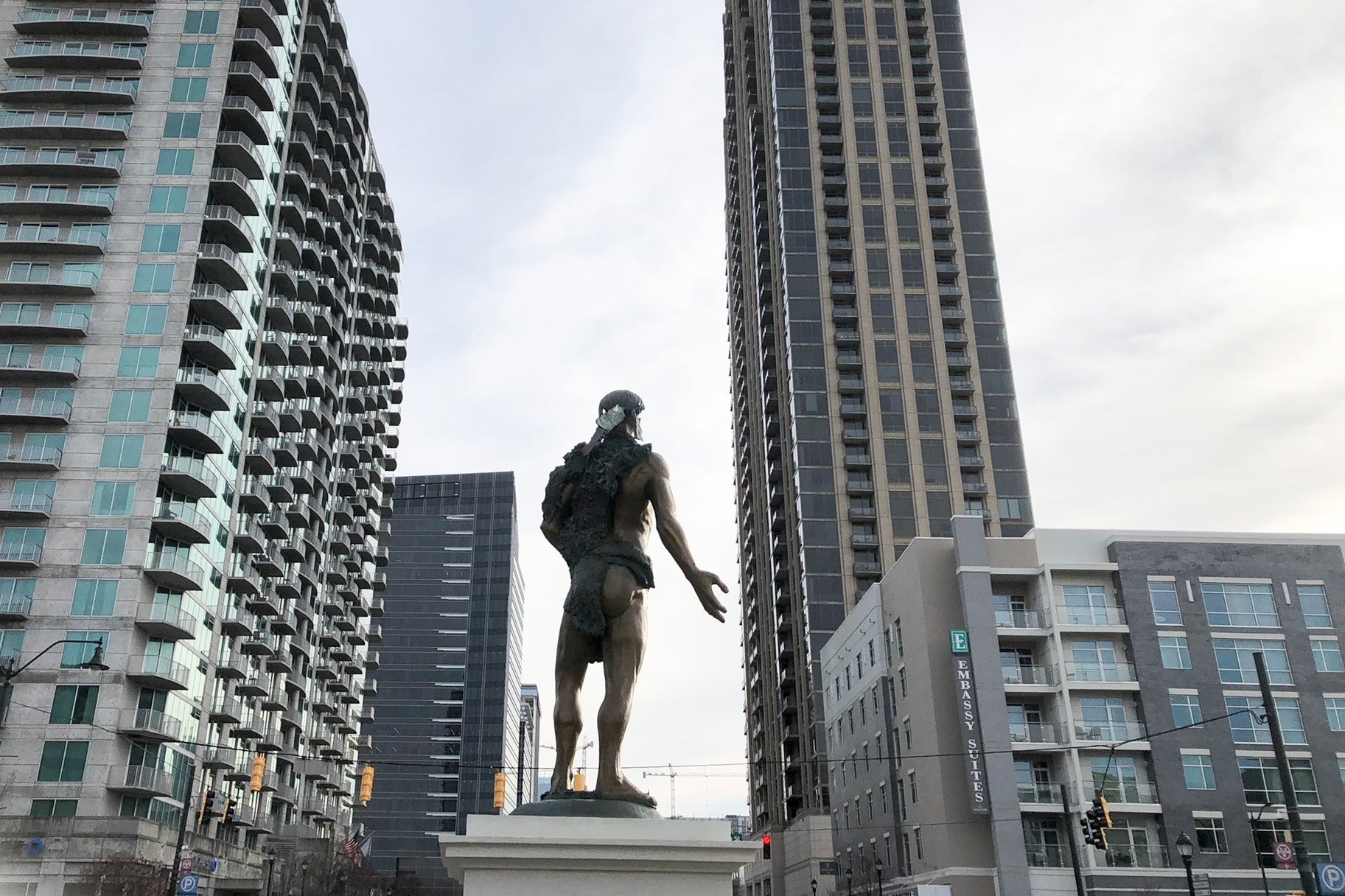 Atlanta-Native American Statue