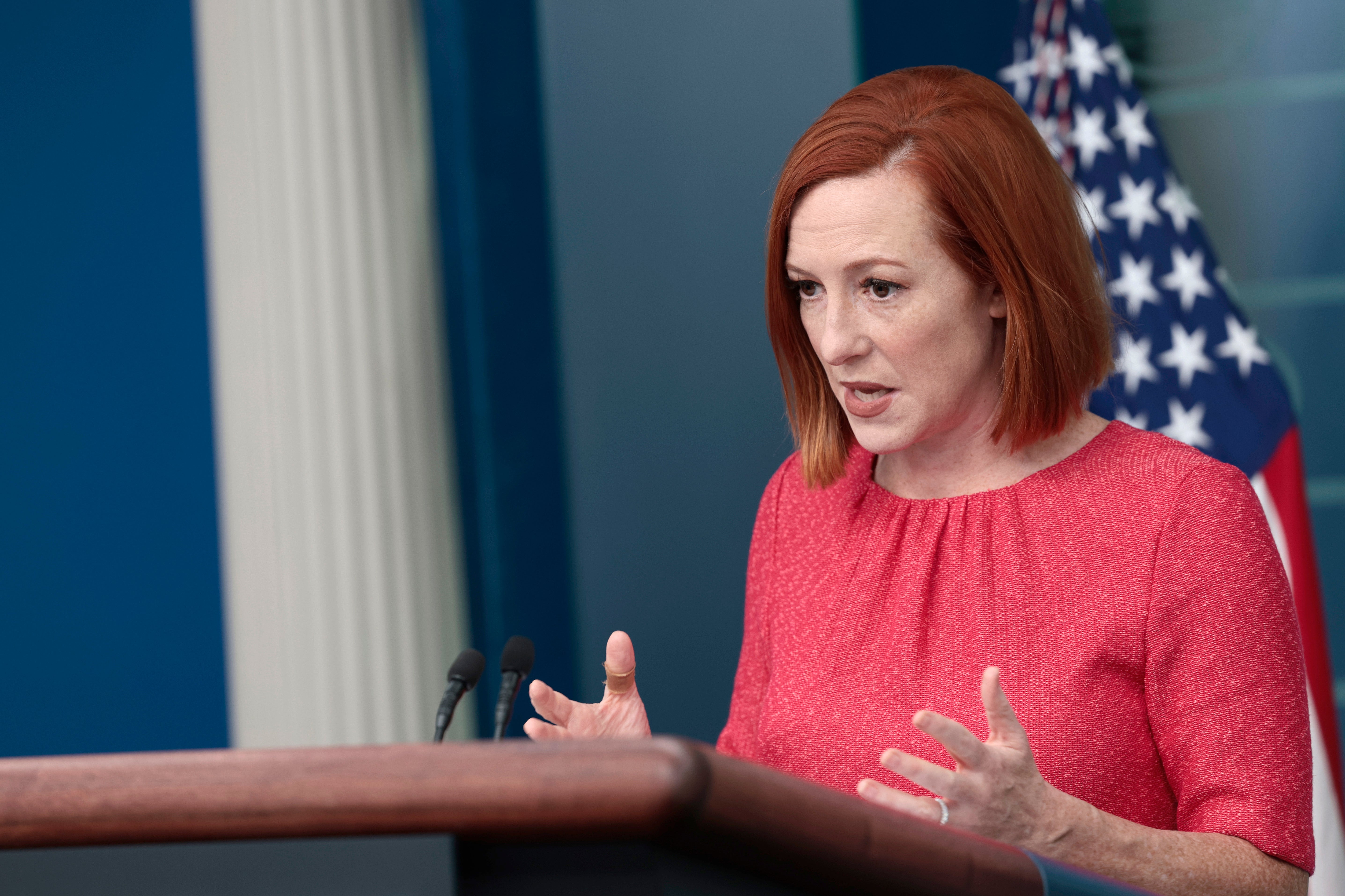 White House press secretary Jen Psaki