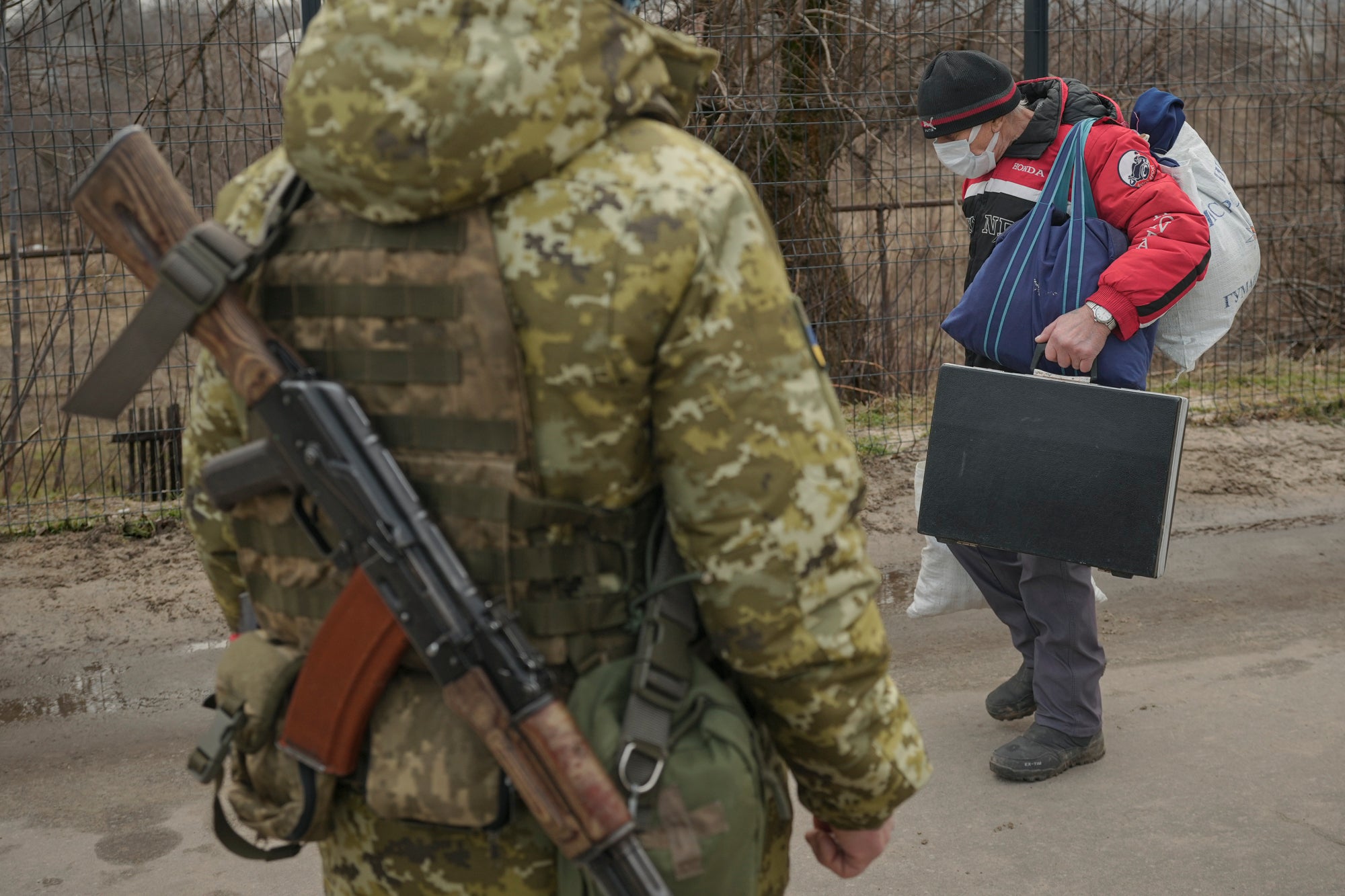 Expats have been advised to leave Ukraine (Vadim Ghirda/AP)