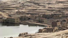 Ghost village emerges in Spanish reservoir after drought