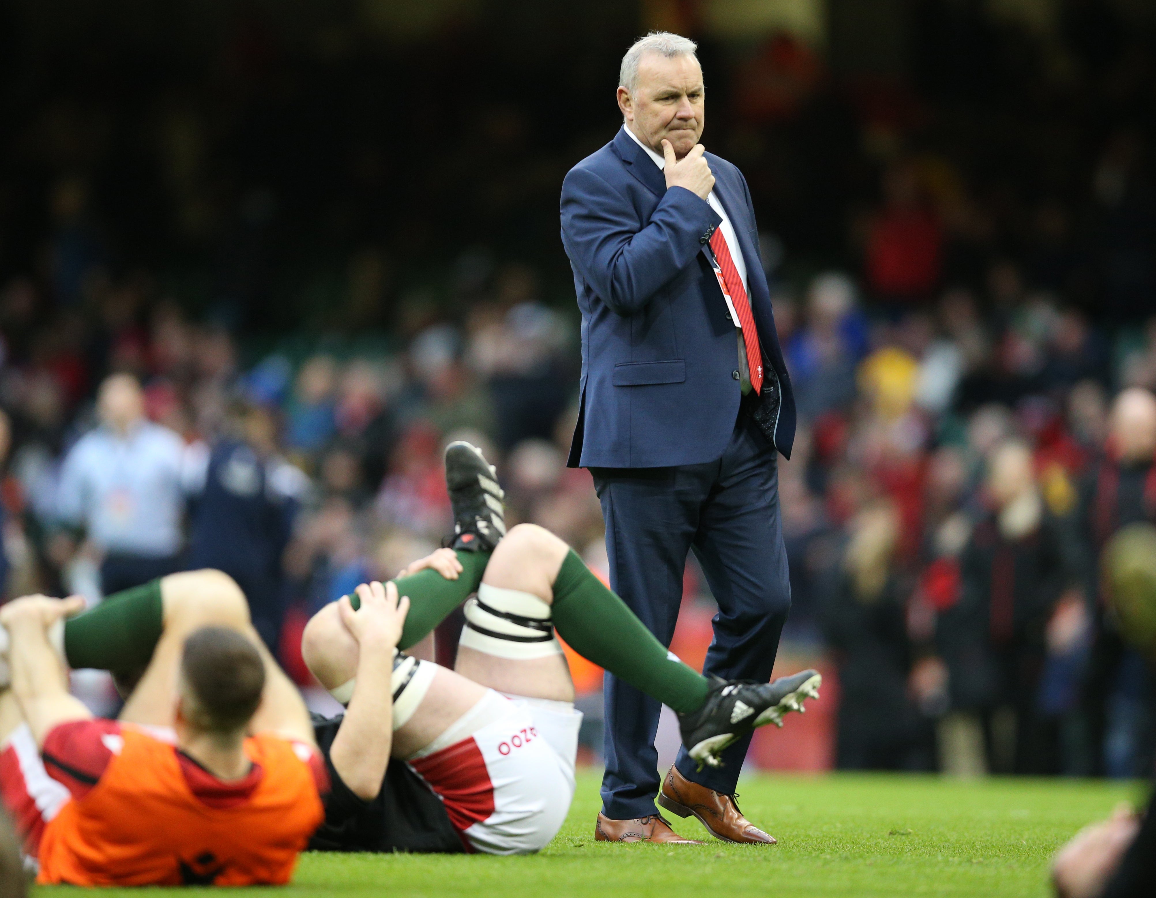 Wayne Pivac was pleased with the way his side bounced back (Nigel French/PA)