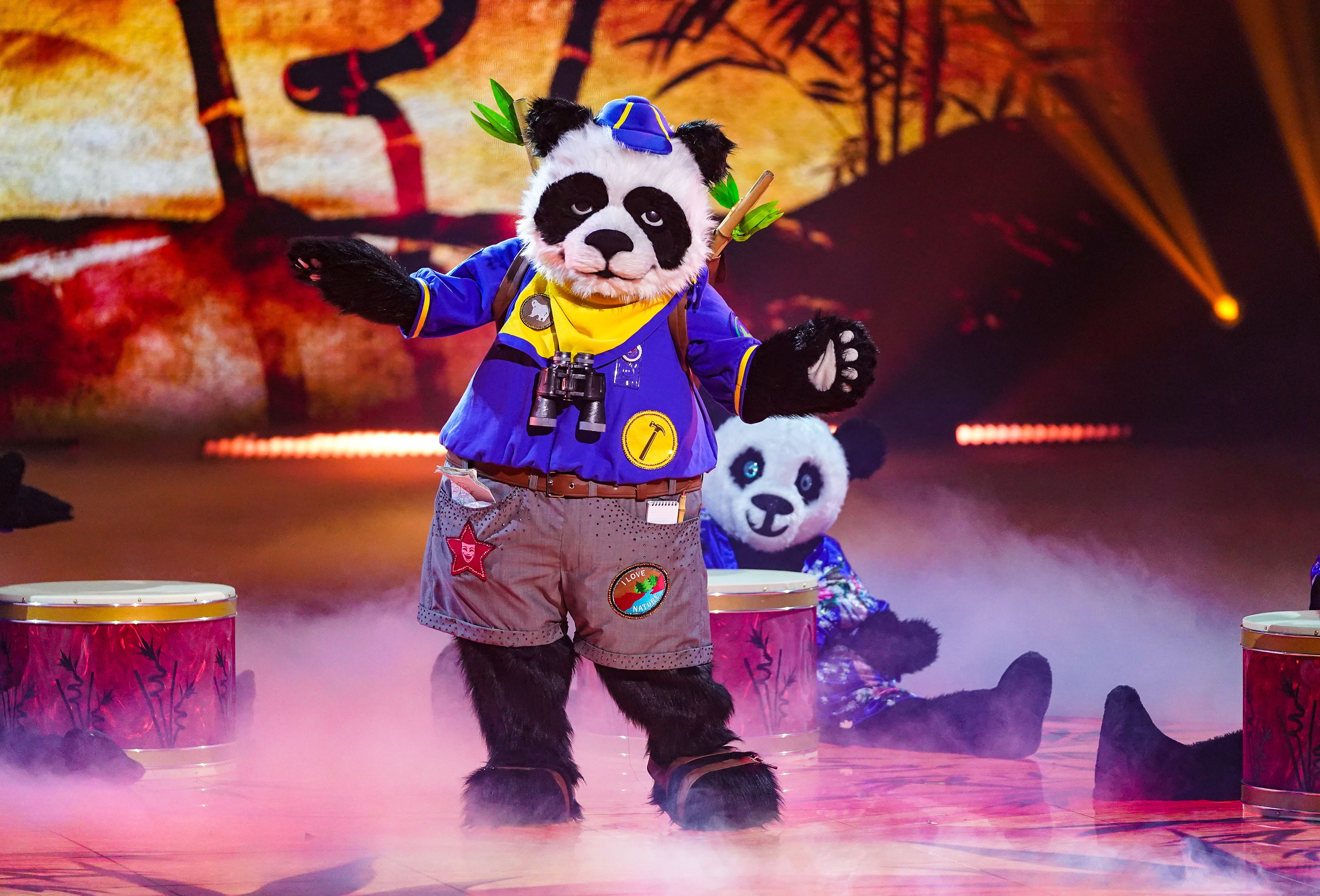 Panda performed in the final