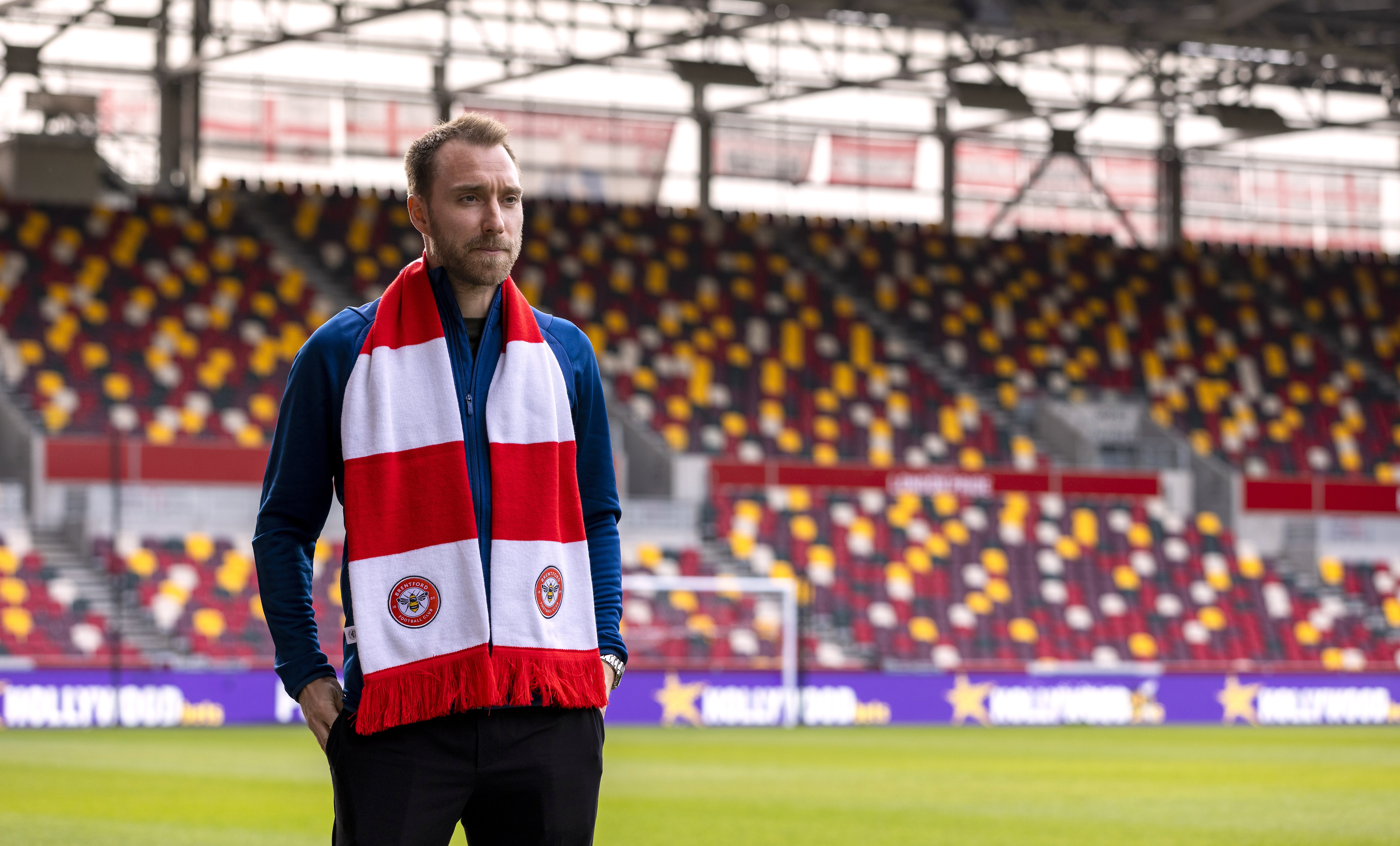 Christian Eriksen is yet to make his Brentford debut (Steven Paston/PA)