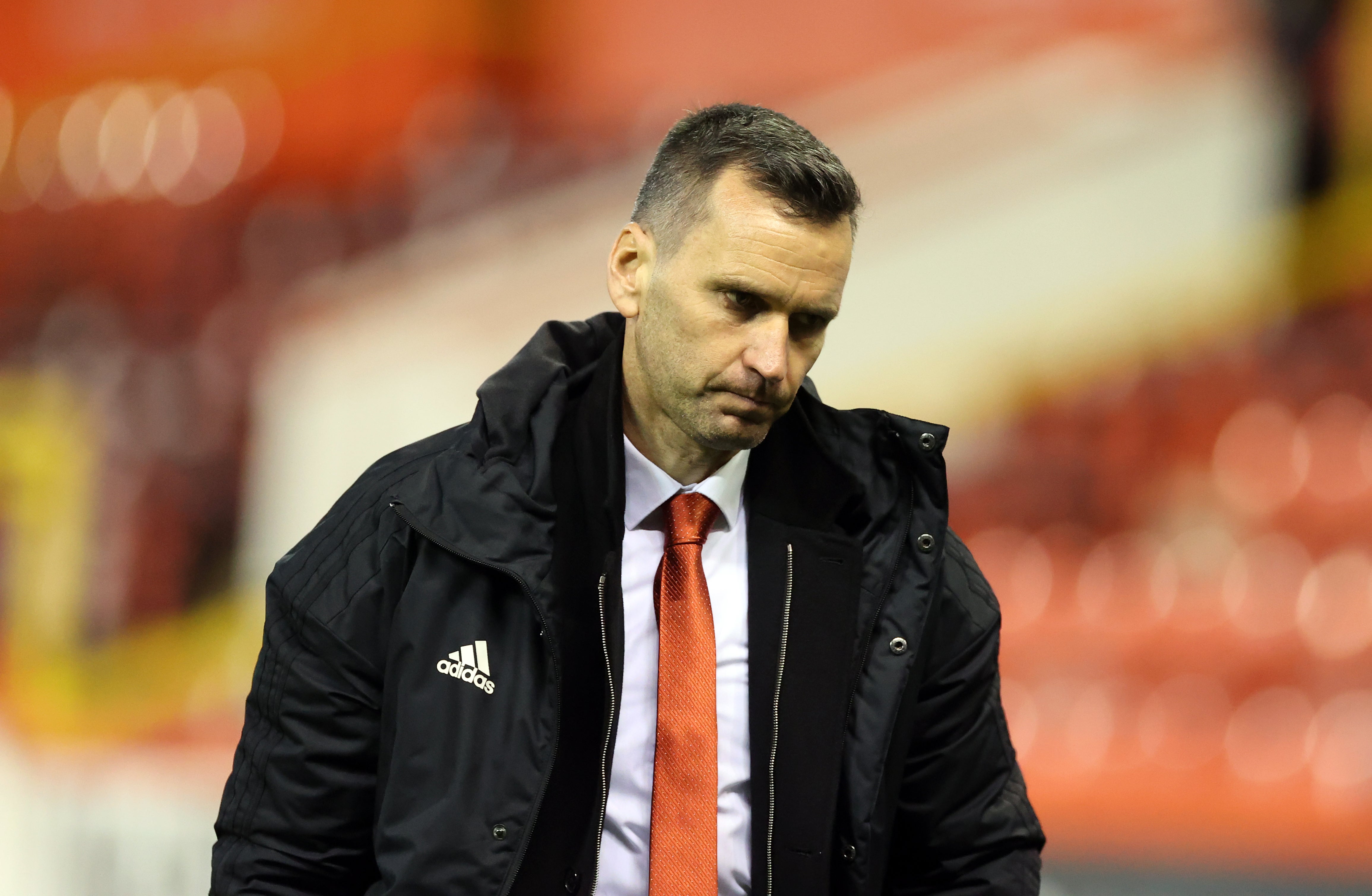 Stephen Glass has been sacked by Aberdeen after 11 months in charge (Steve Welsh/PA)