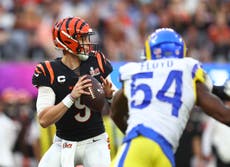 Super Bowl 2022 LIVE: Los Angeles Rams vs Cincinnati Bengals updates plus halftime show