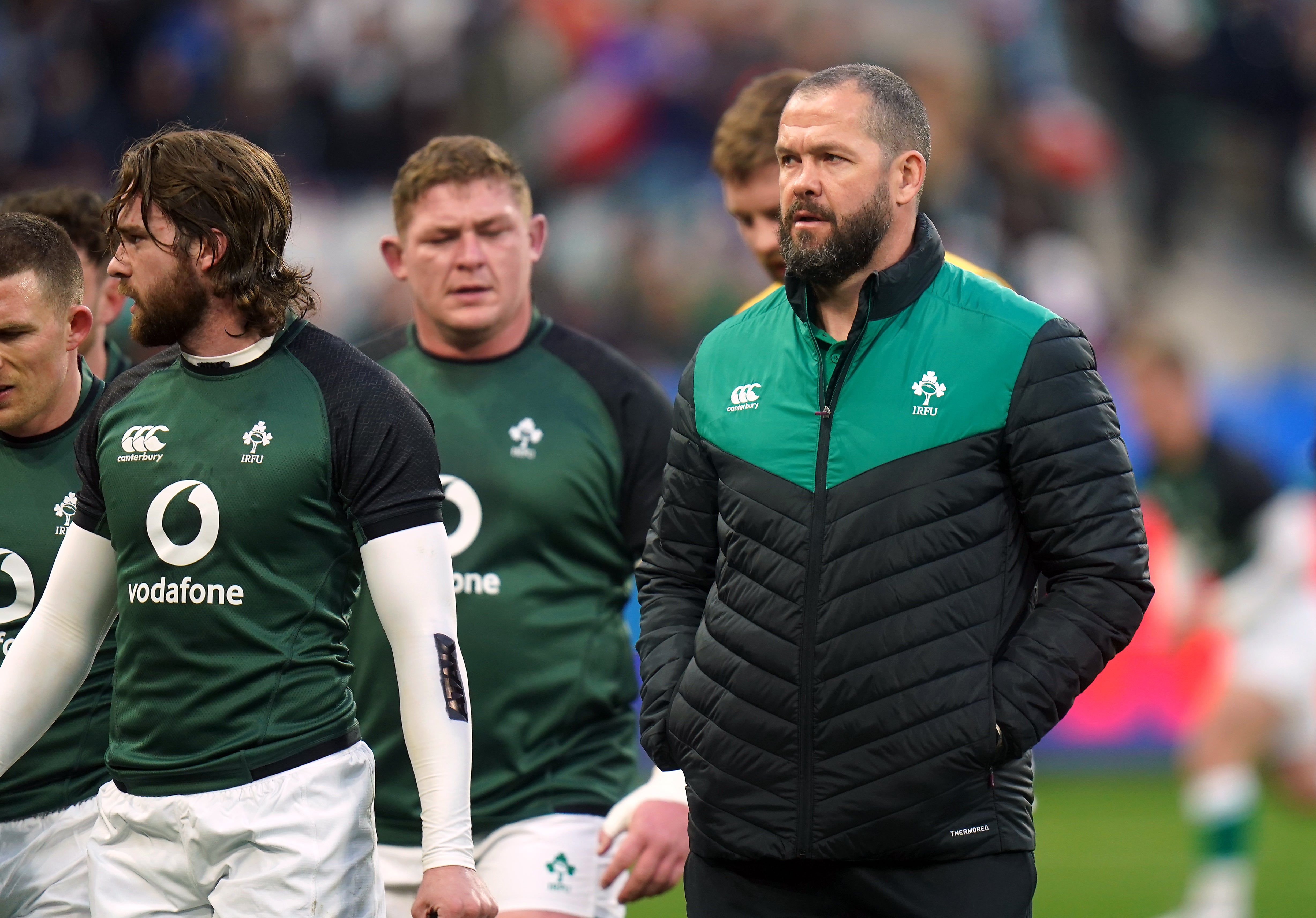 Andy Farrell’s Ireland have struggled for results outside of Dublin (Adam Davy/PA)