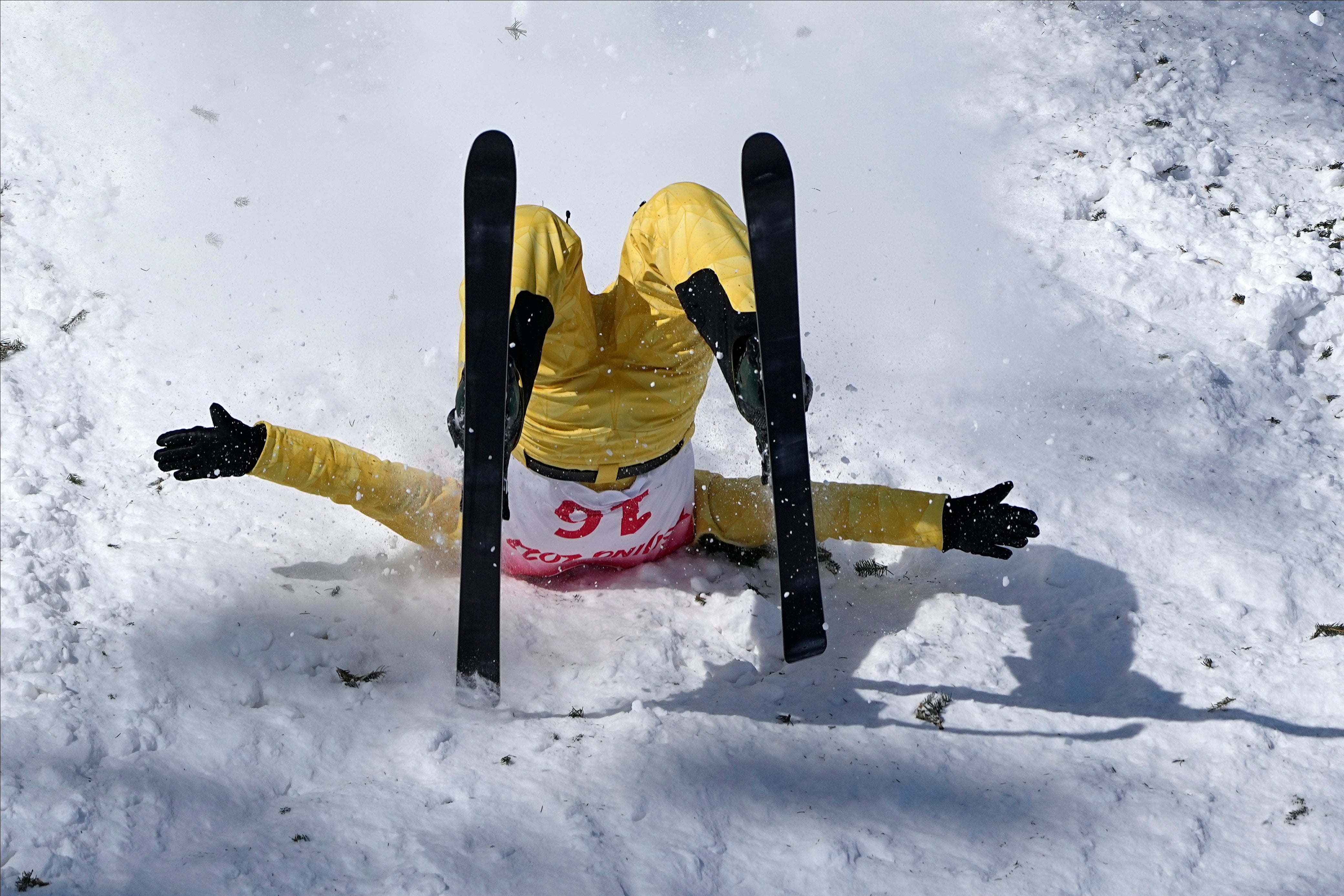 APTOPIX Beijing Olympics Freestyle Skiing