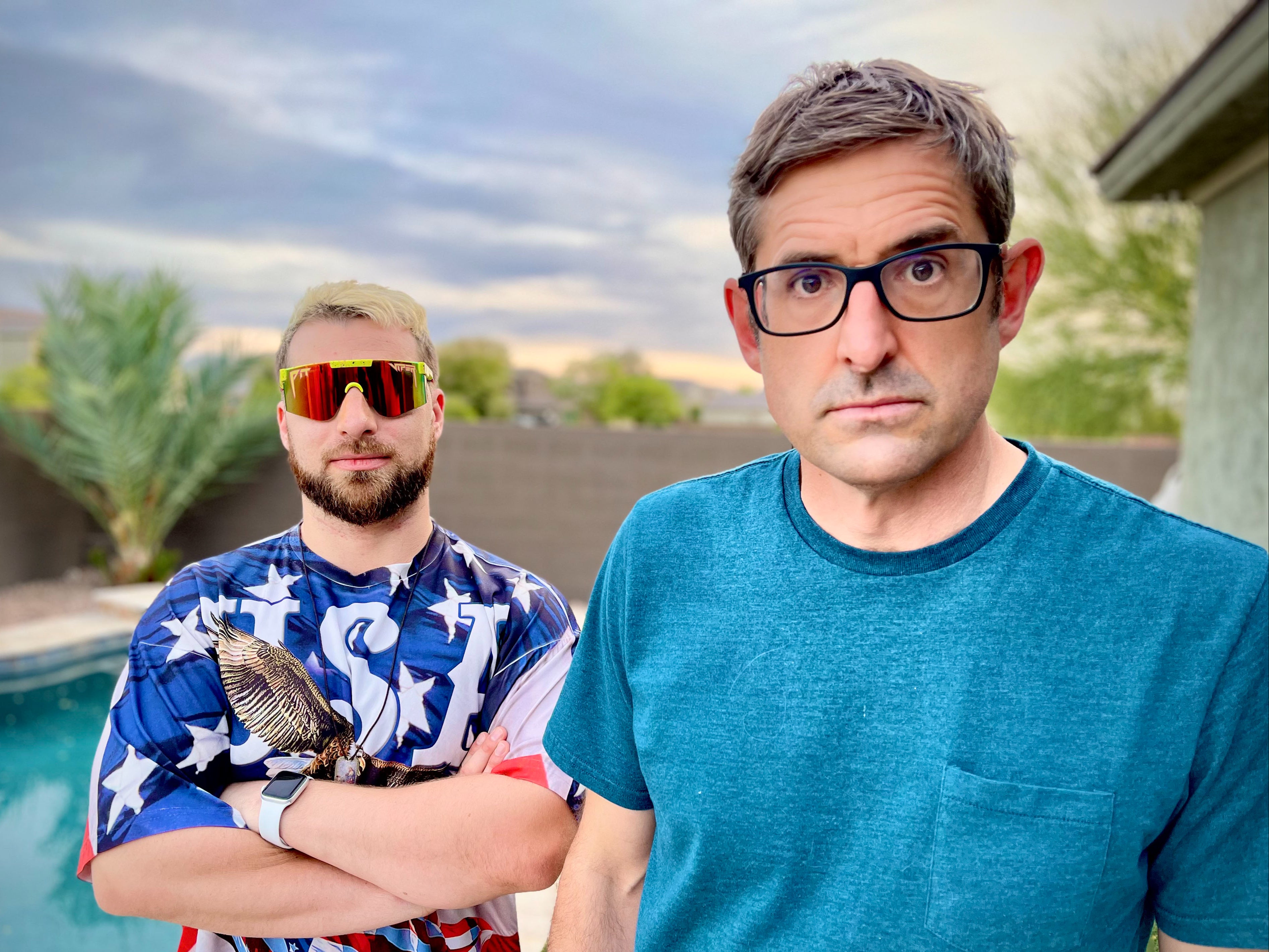 Half-baked: Theroux and controversial livestreamer Baked Alaska, one of the interviewees featured in ‘Extreme and Online’