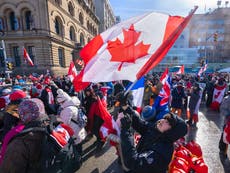 Canada trucker protests enter third week after crucial US border bridge reopens