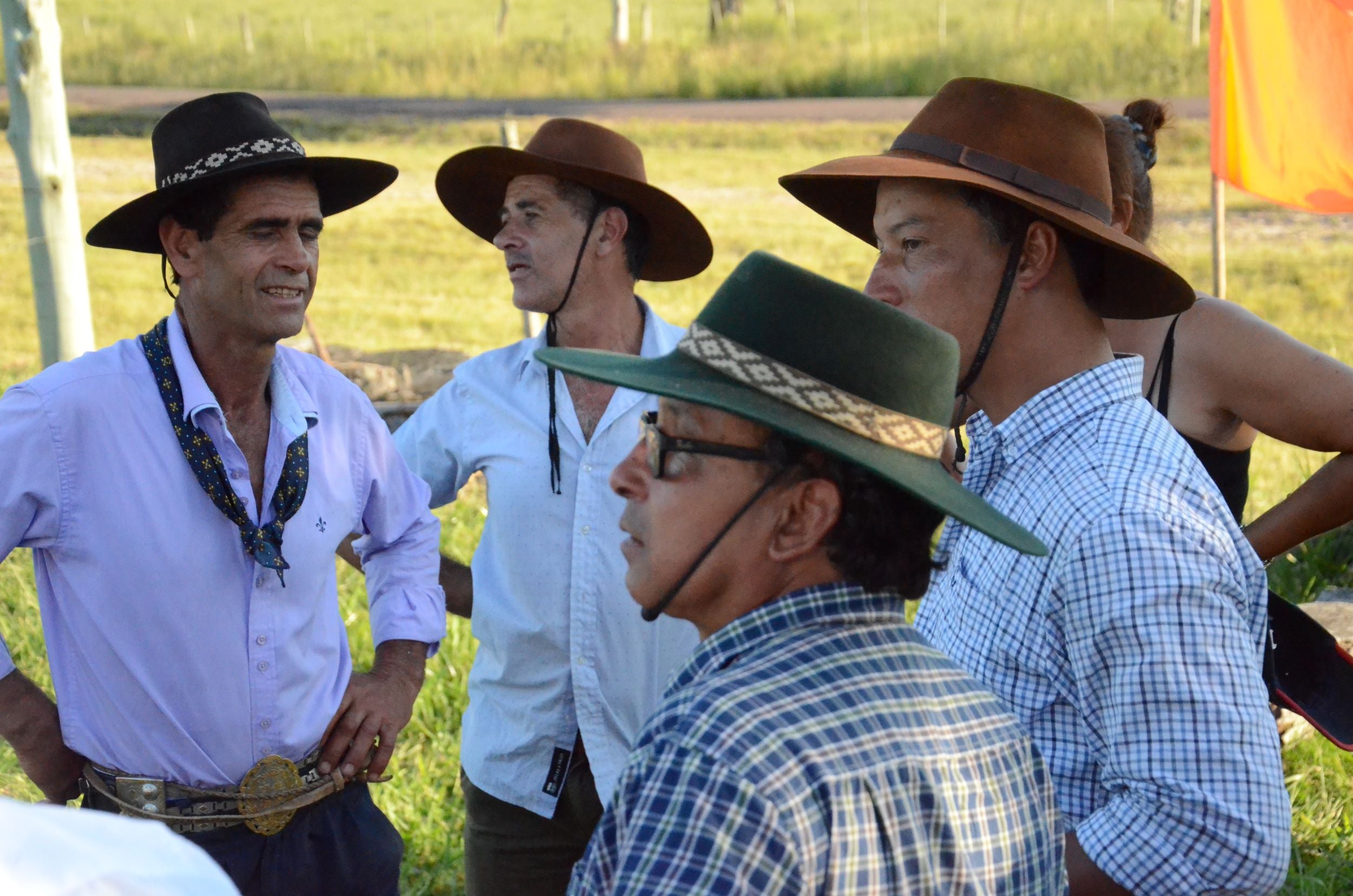 Gauchos at the rodeo, Uruguay