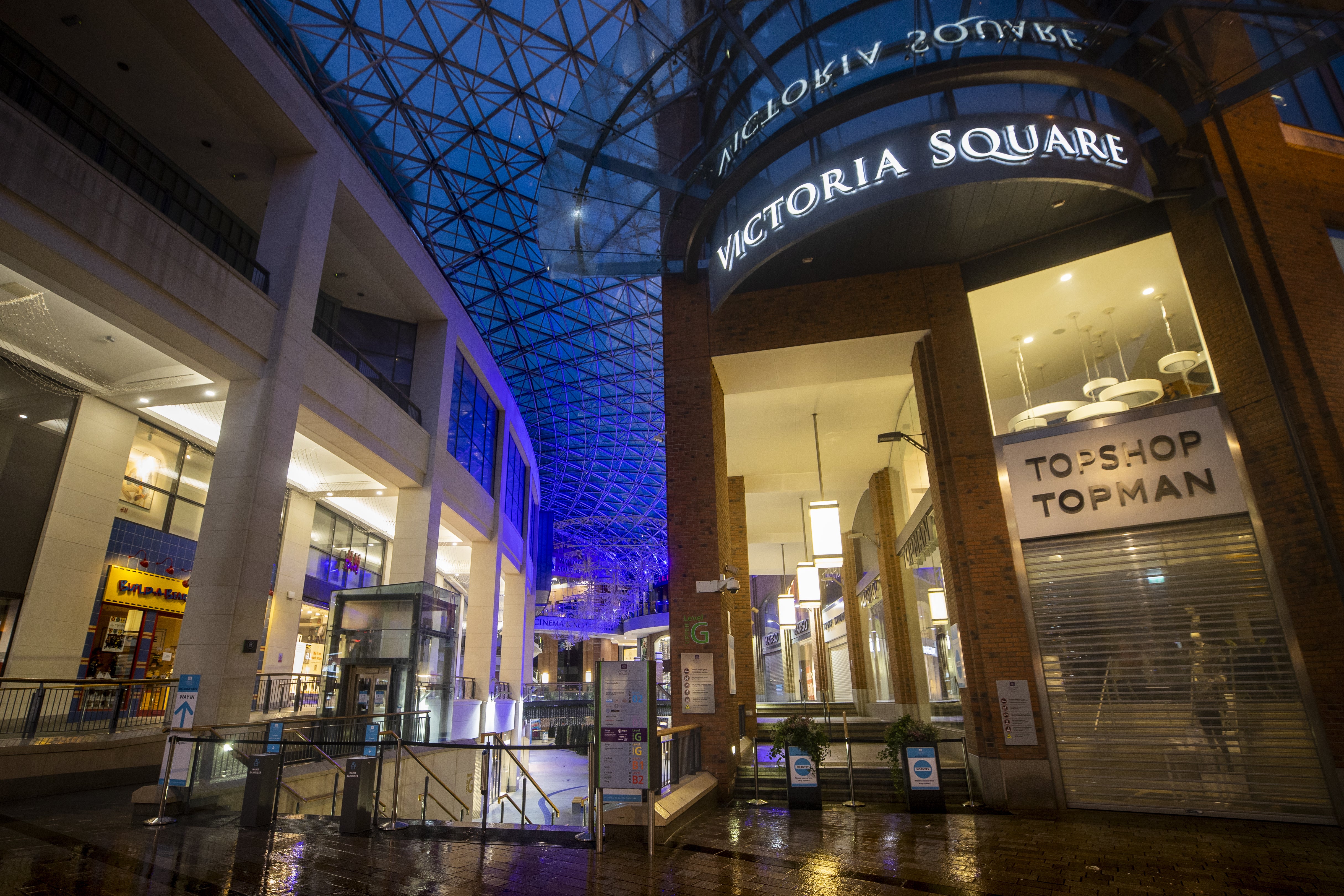 Victoria Square in the heart of Belfast (Liam McBurney/PA)