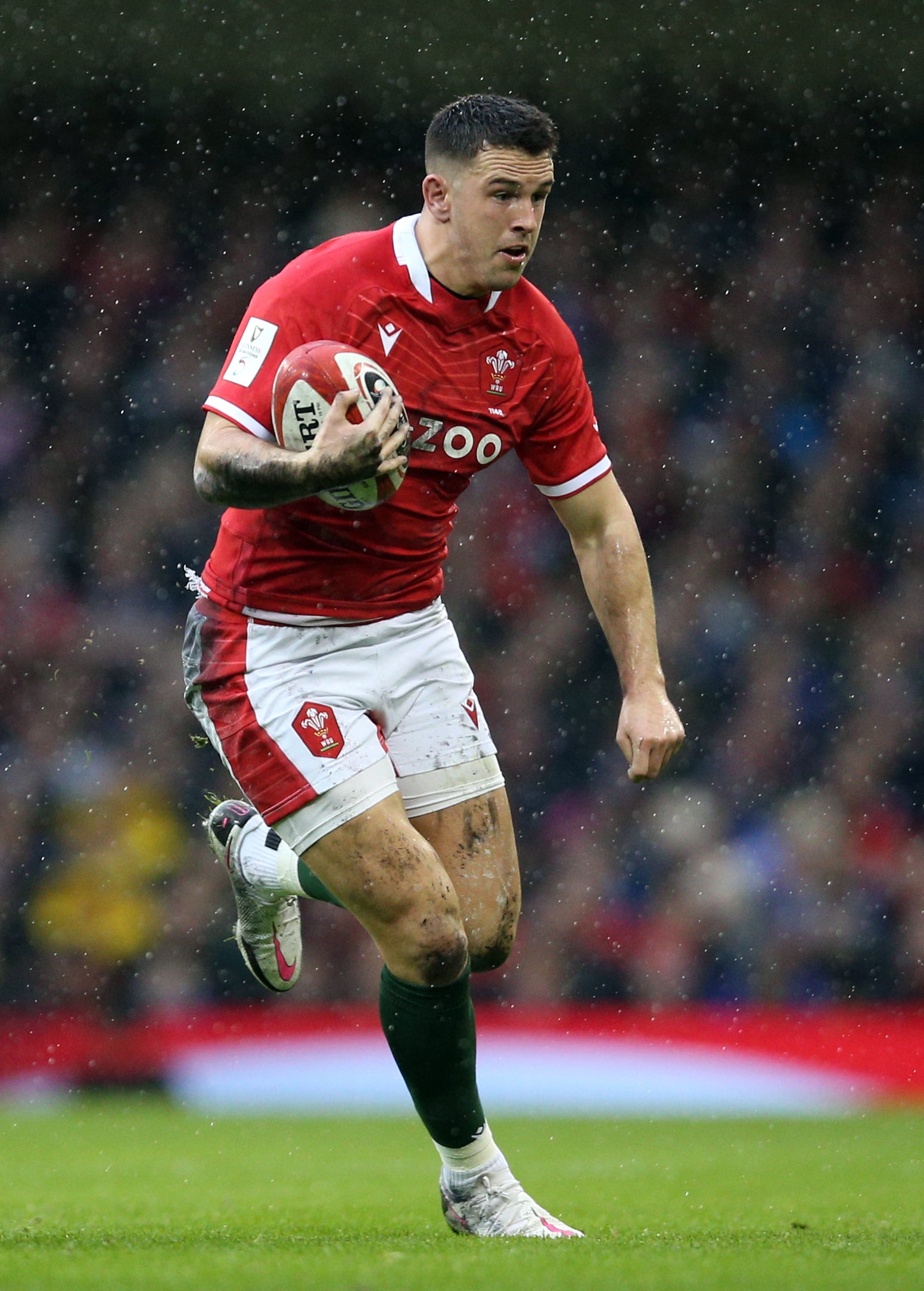 Owen Watkin will be in Wales’ midfield selection mix to face England (Nigel French/PA)