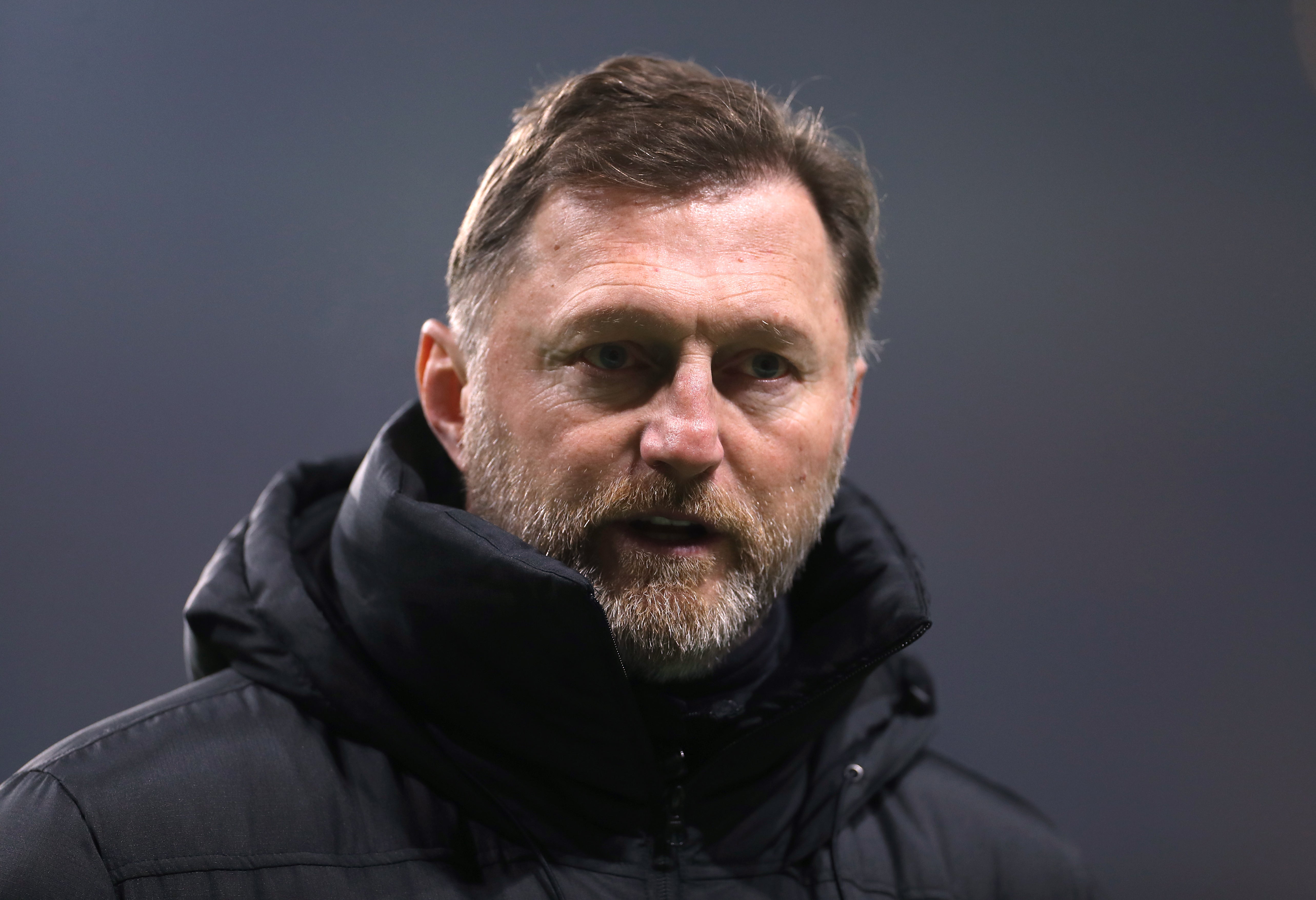 Ralph Hasenhuttl said it was “not a big secret that when (Manchester United) lose the ball their reverse gear is not always the best” (Bradley Collyer/PA)